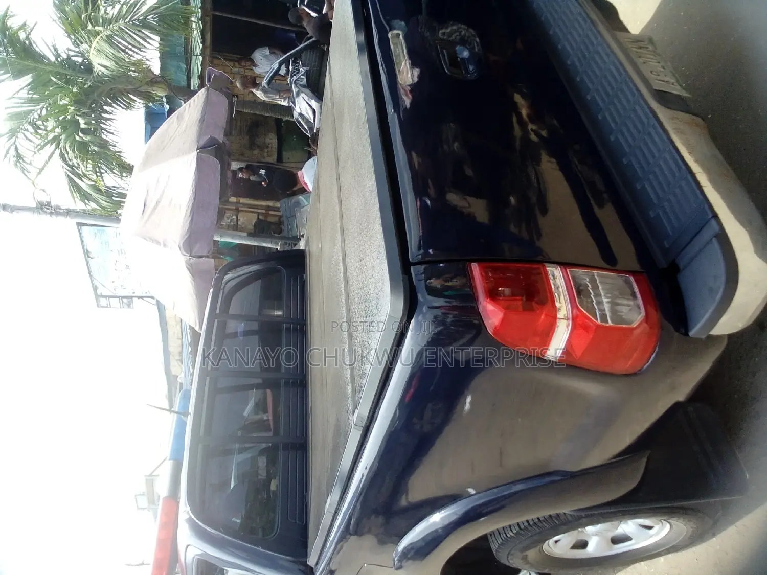 Boot Cover Fiber Folding Hilux