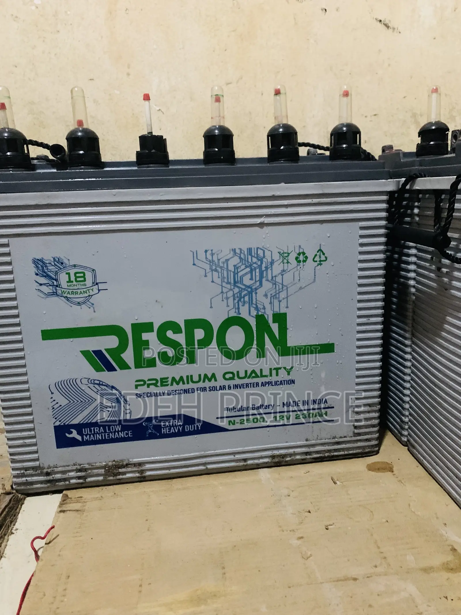 230 Ah Respol Tubular Batteries