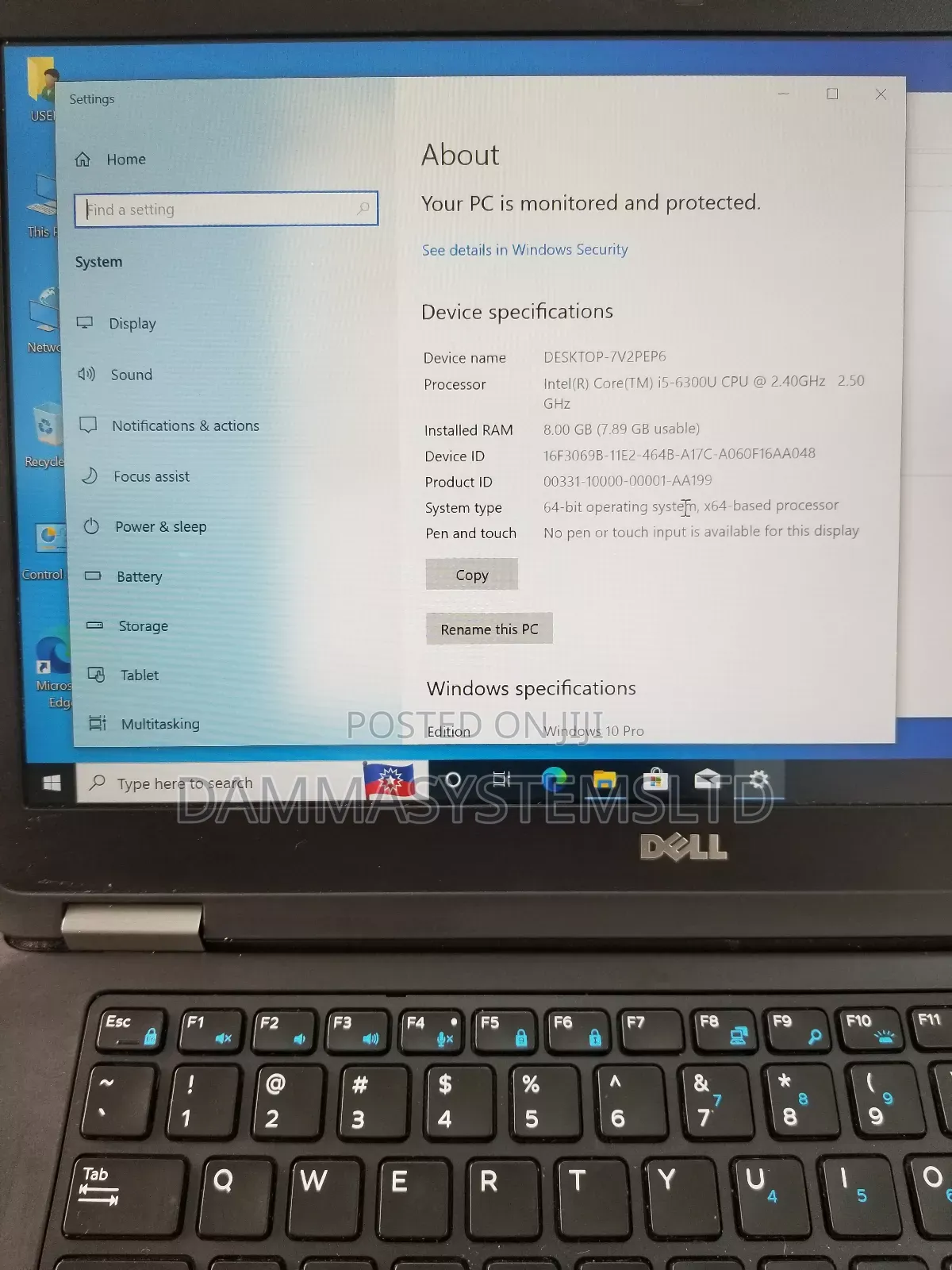 Laptop Dell Latitude 5480 8GB Intel Core I5 HDD 500GB