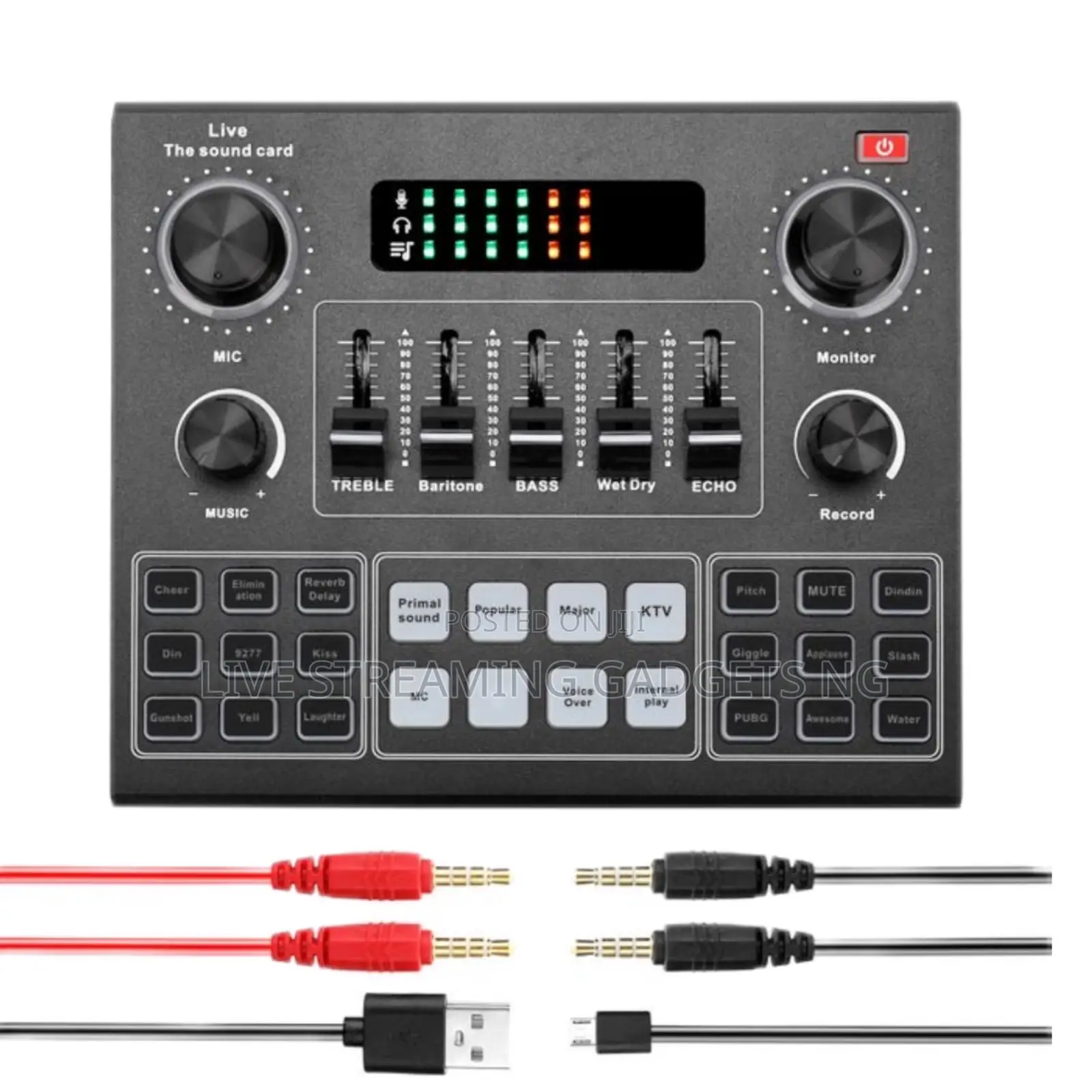V9 Professional Livestream Soundcard