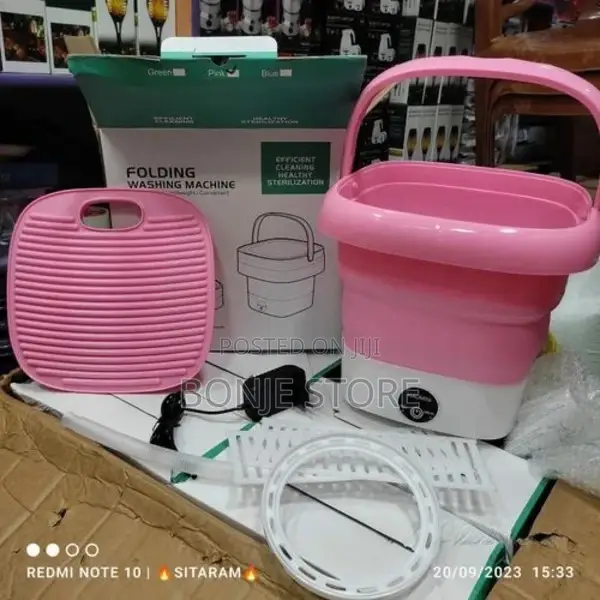 Foldable Mini Washing Machine - 2kg Capacity