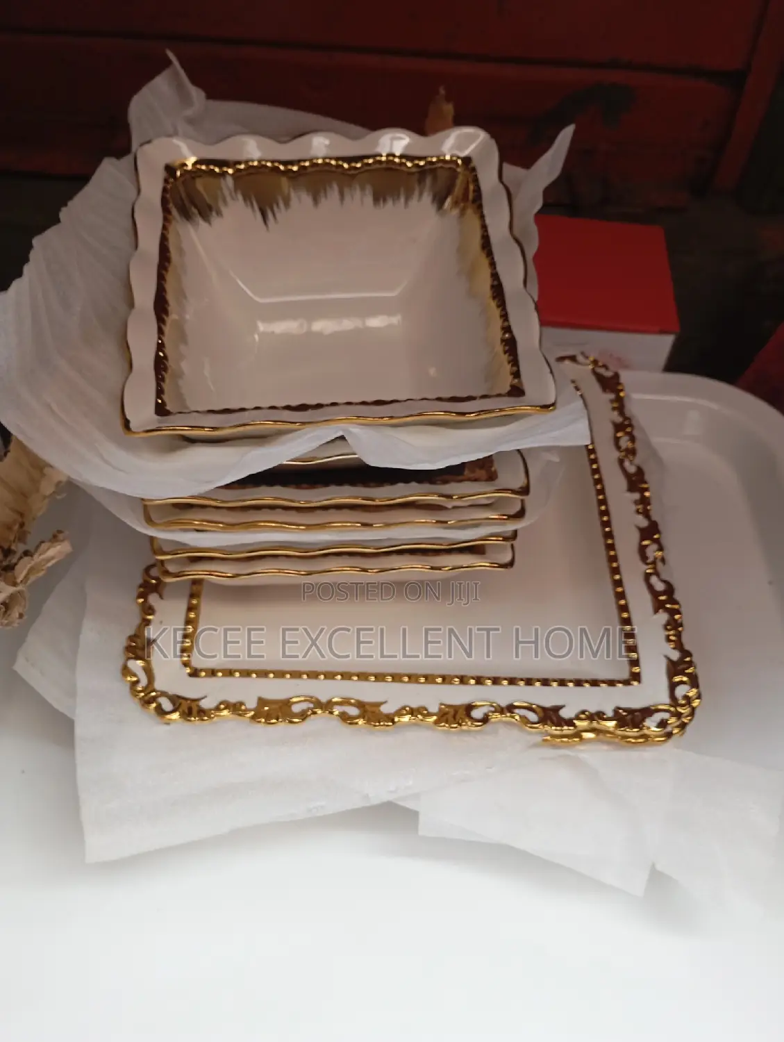 12 Pieces Dinner Set(6 Flat/6 Soup Plate)
