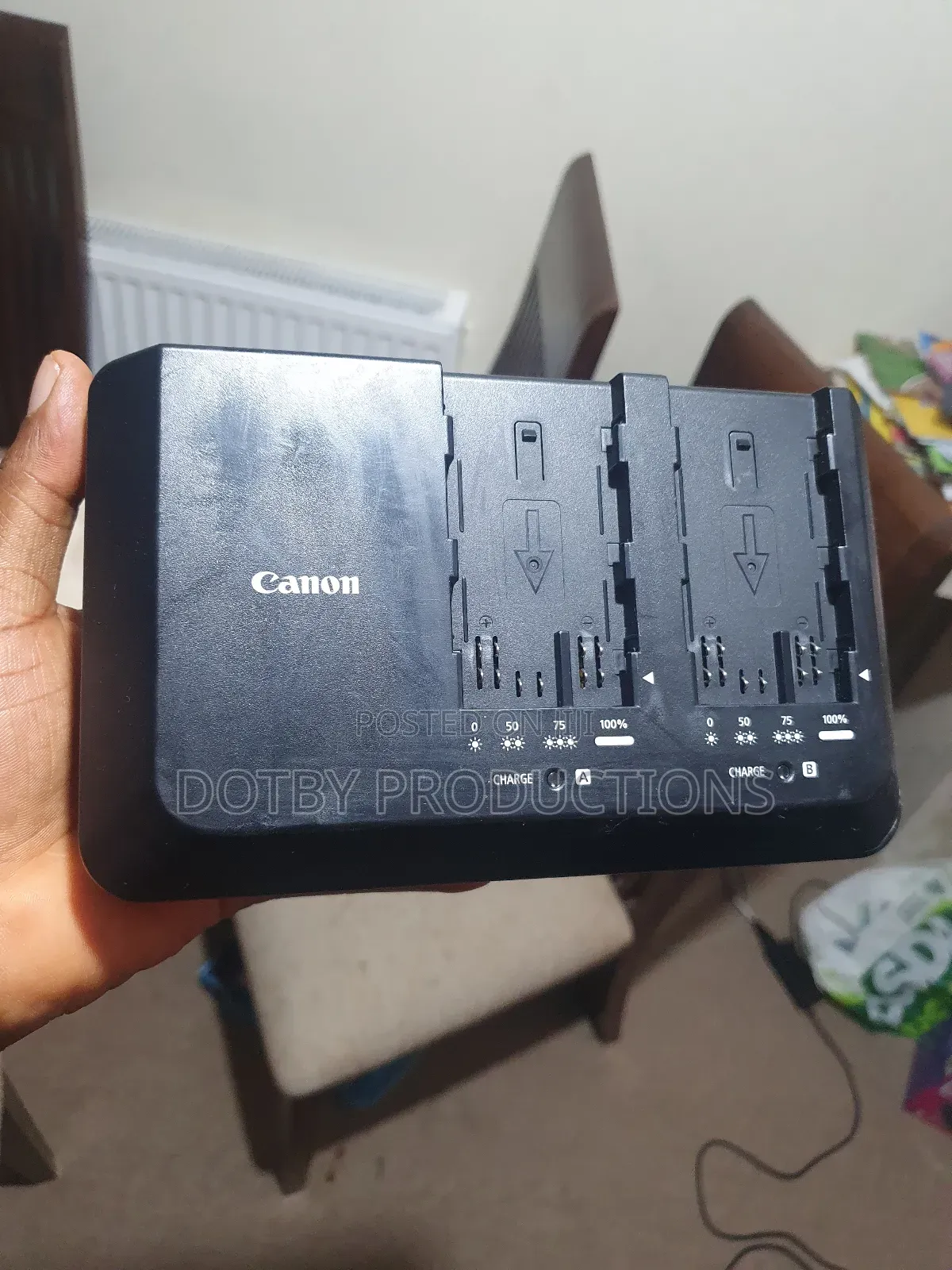 Canon CG-A10 Dual Battery Charger for BP-A30 A60 Batteries