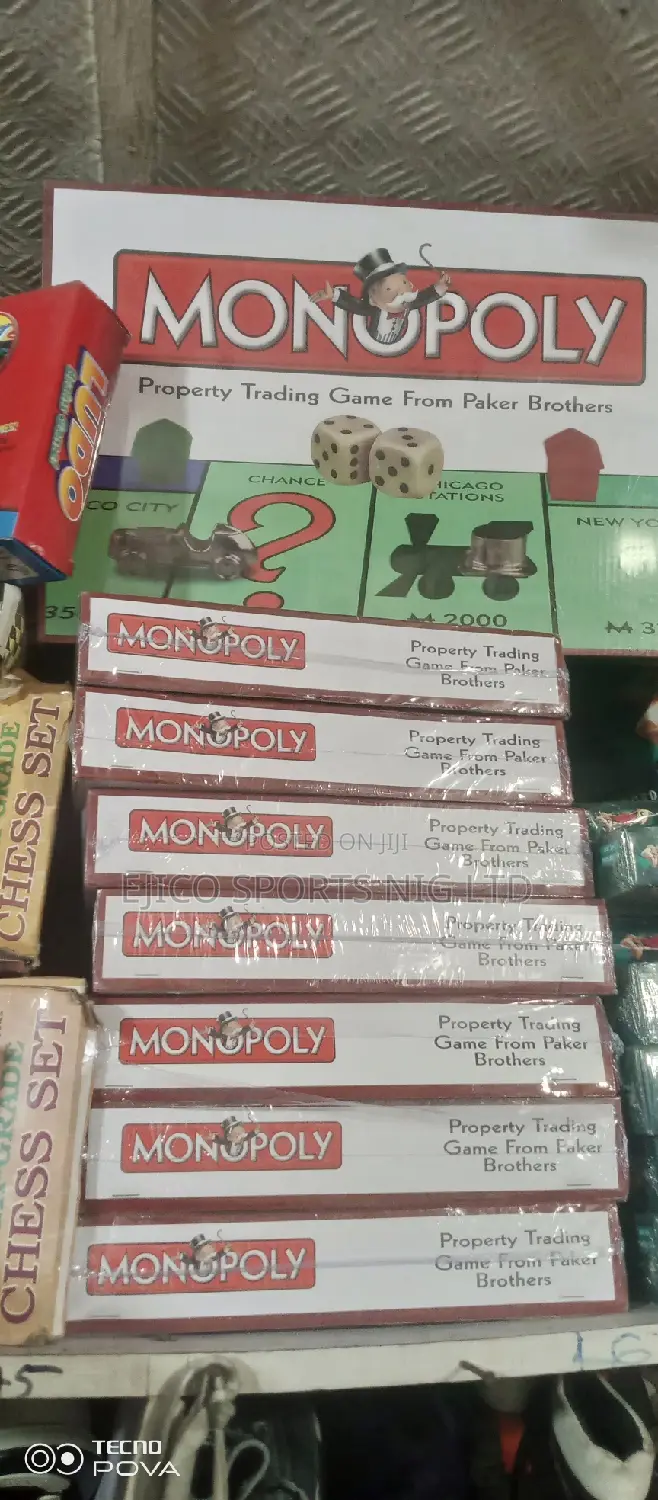Standard Monopoly Available