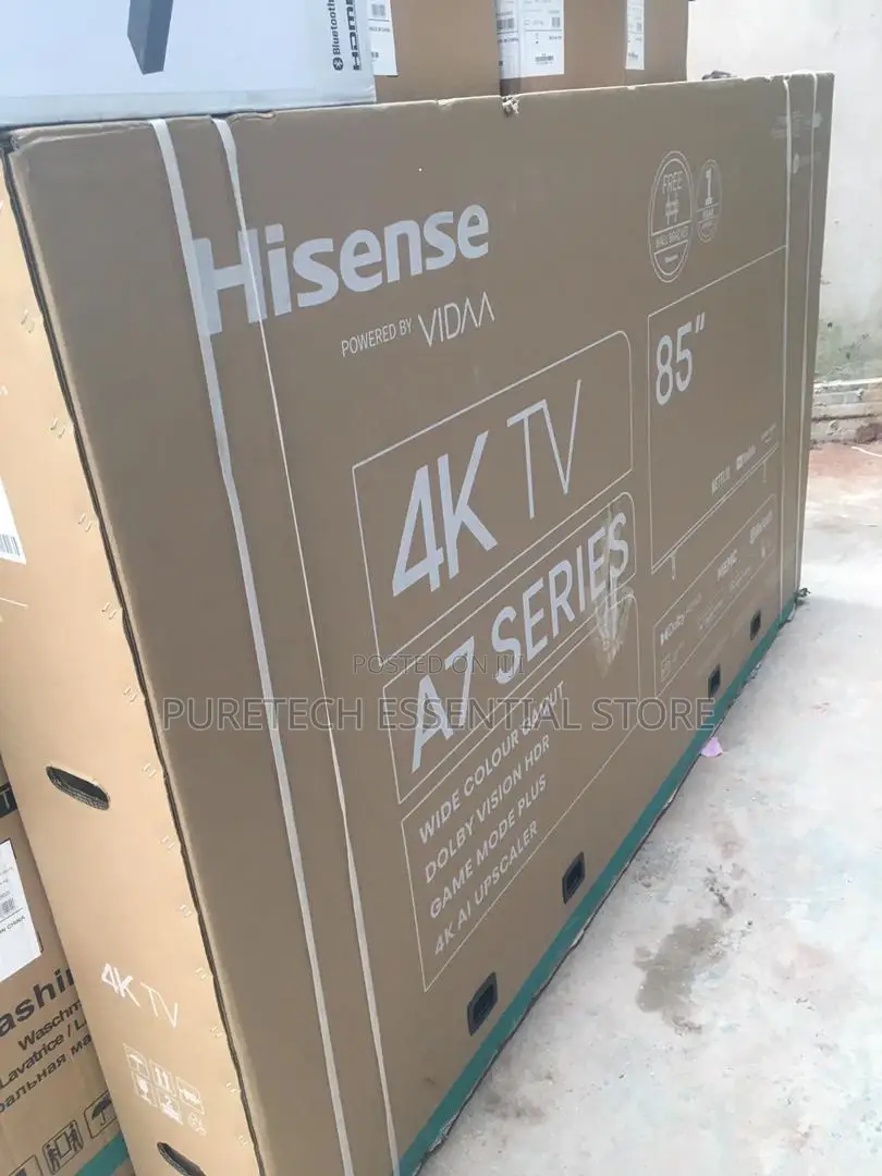 Original Hisense 85 Inches Smart Tv