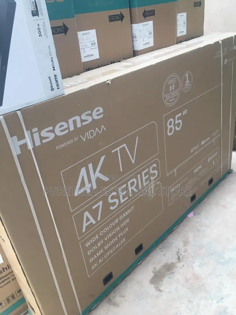 Original Hisense 85 Inches Smart Tv
