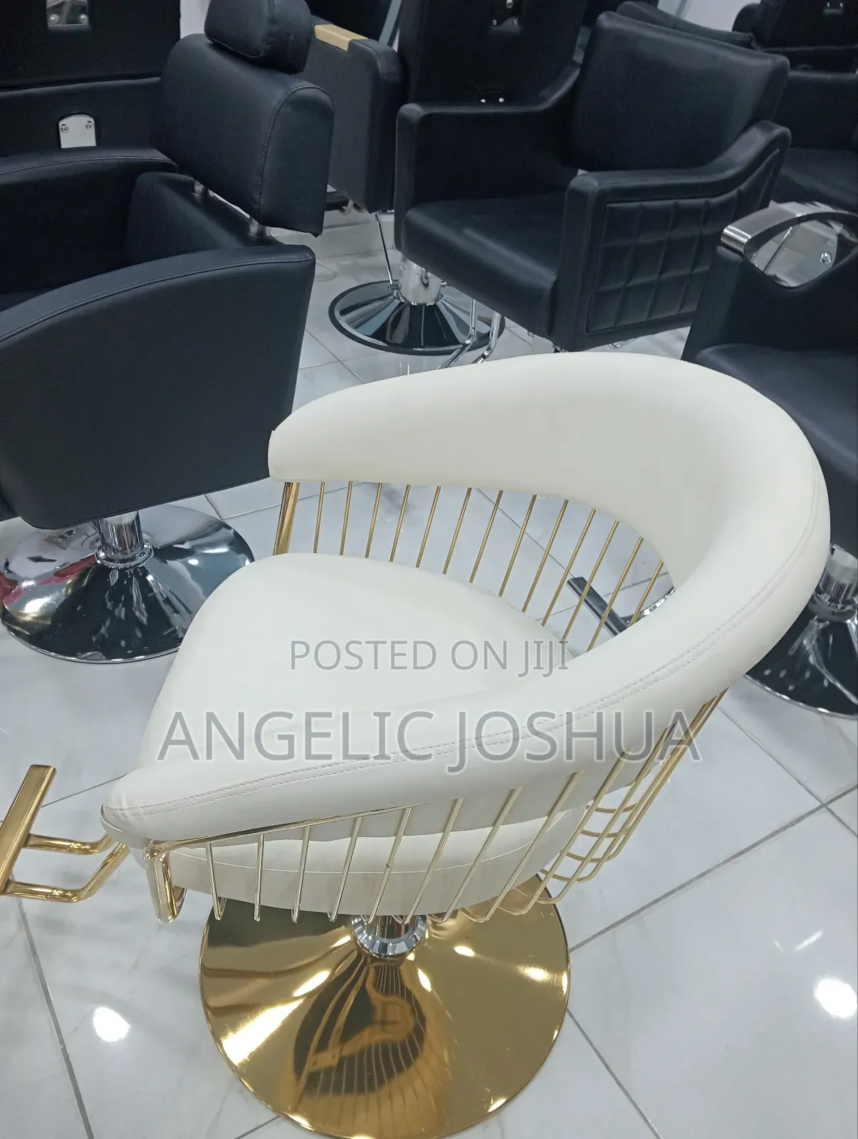 Gold Ironed Chair