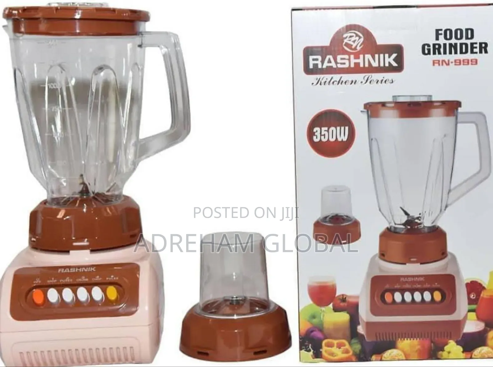 Rashnik 999 2in 1 Blender/Grinder 350w
