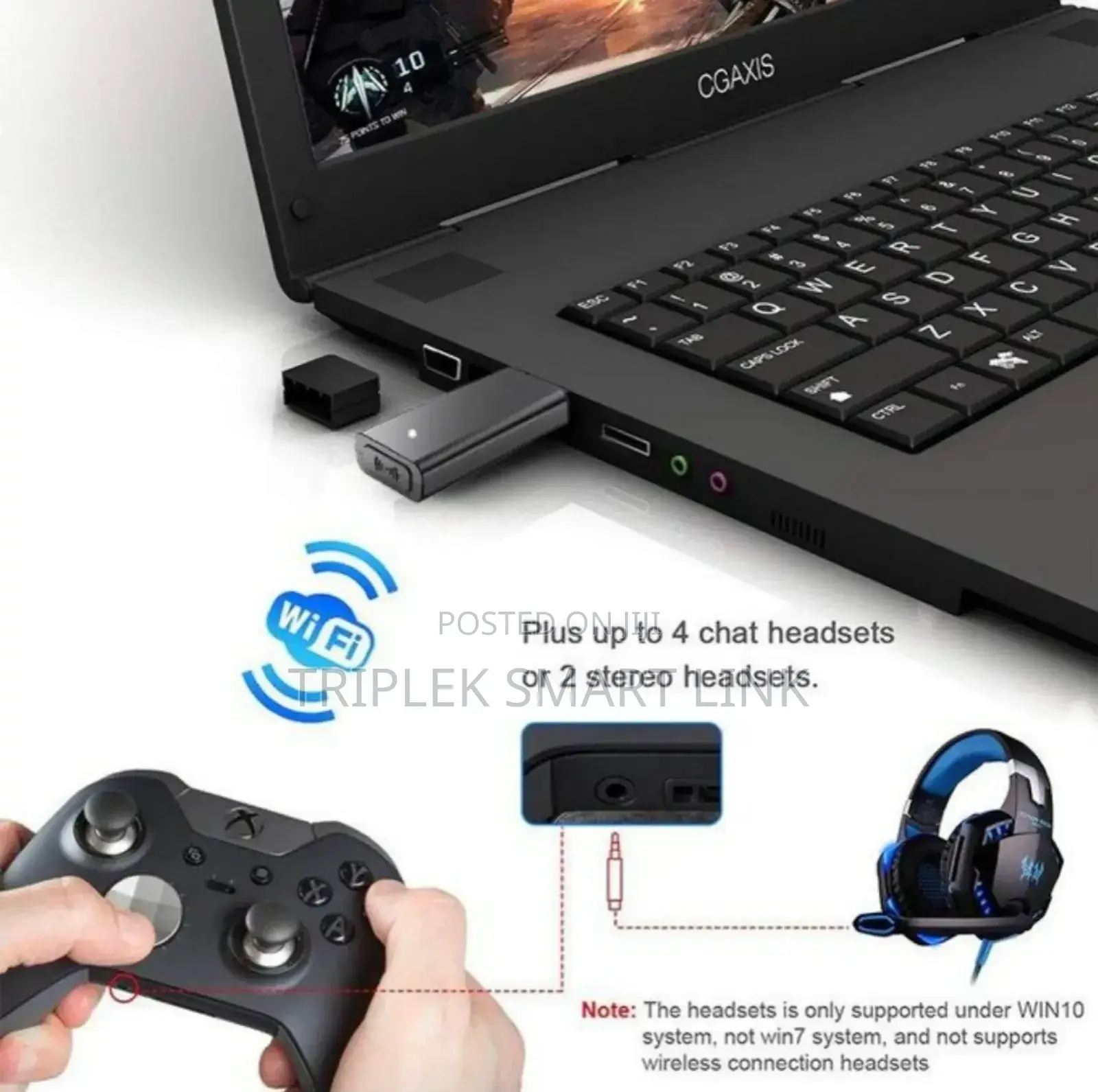 Xbox One 2nd Generation Wireles Adapter Pc for Windows7/8/10