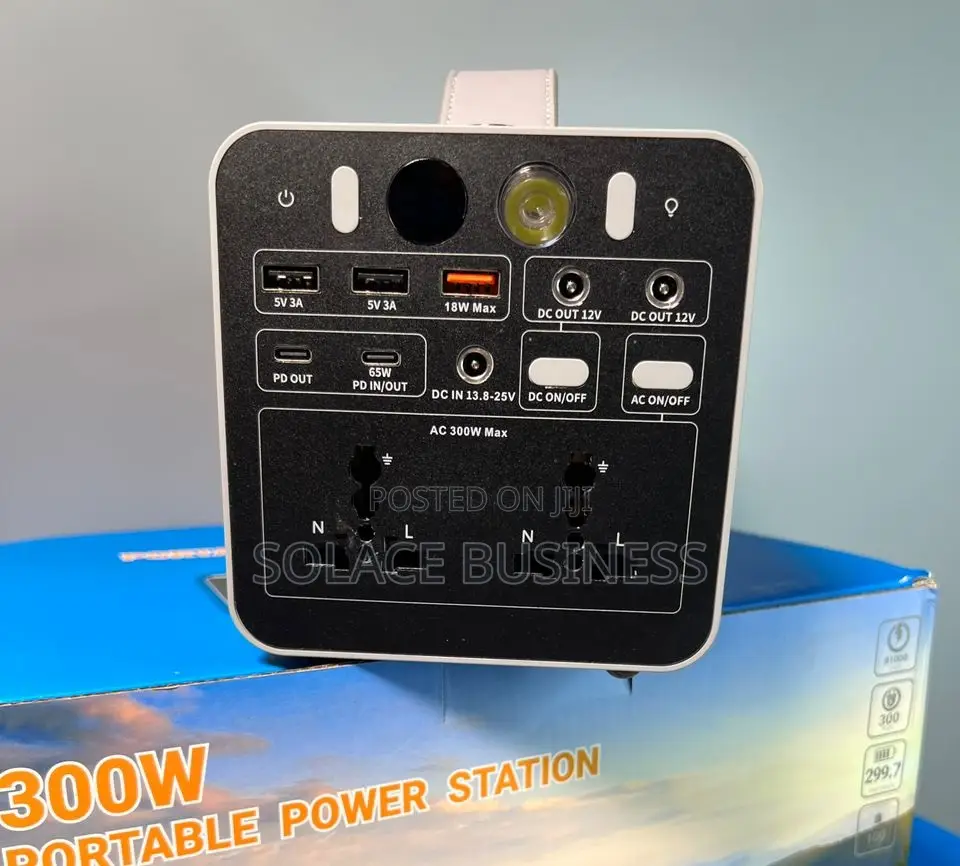 300w Portable Power Stattion With 65w PD