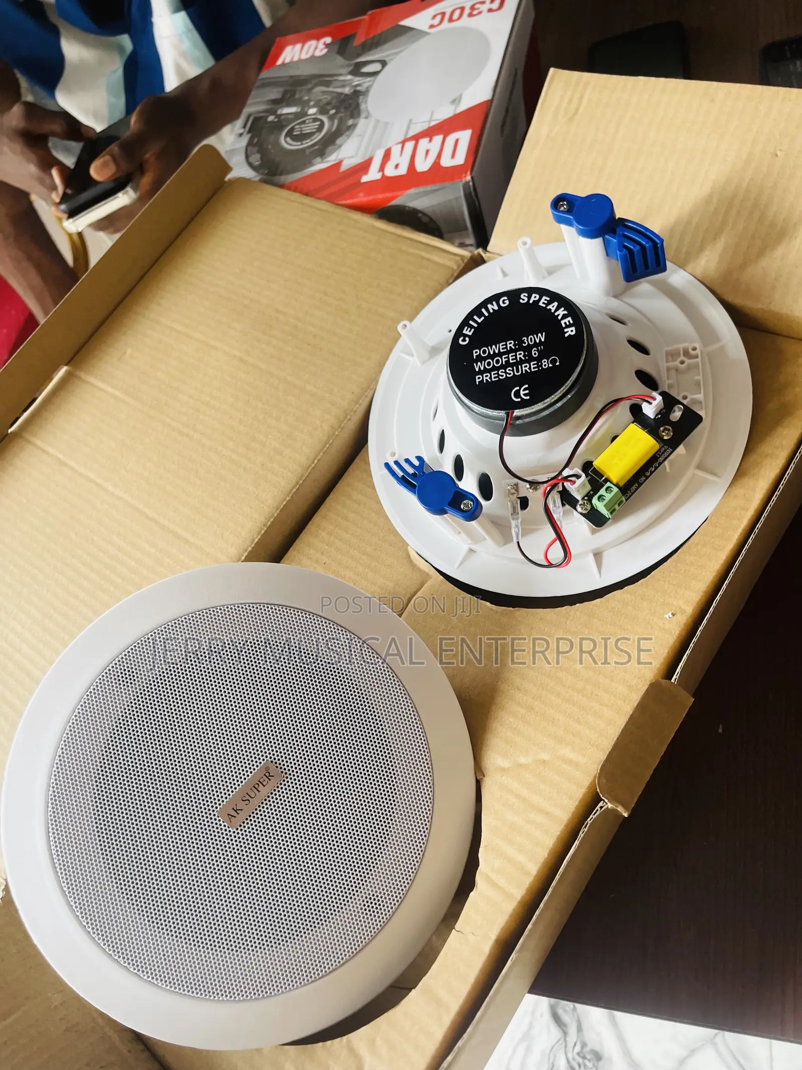 2in1 30watts Bluetooth Ceiling Speakers