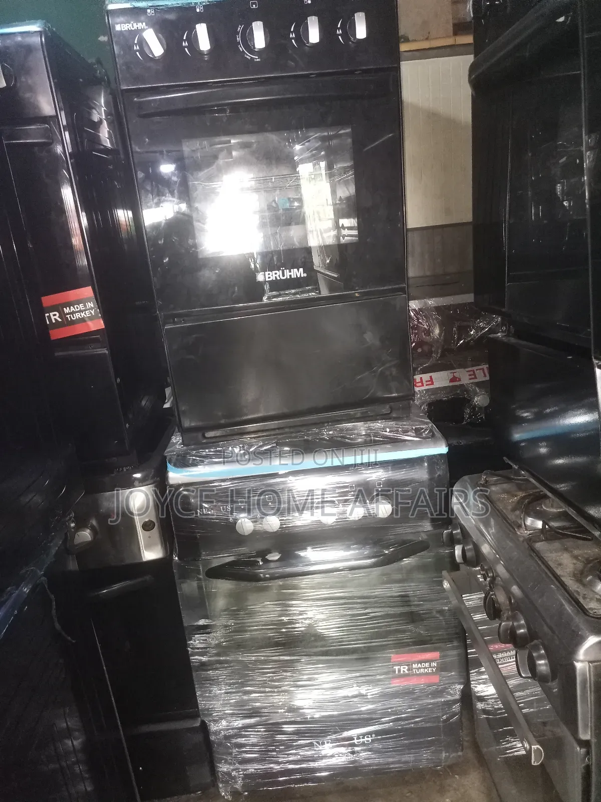 Bruhm Standing Gas Cooker 50 by 50 Fairly Used