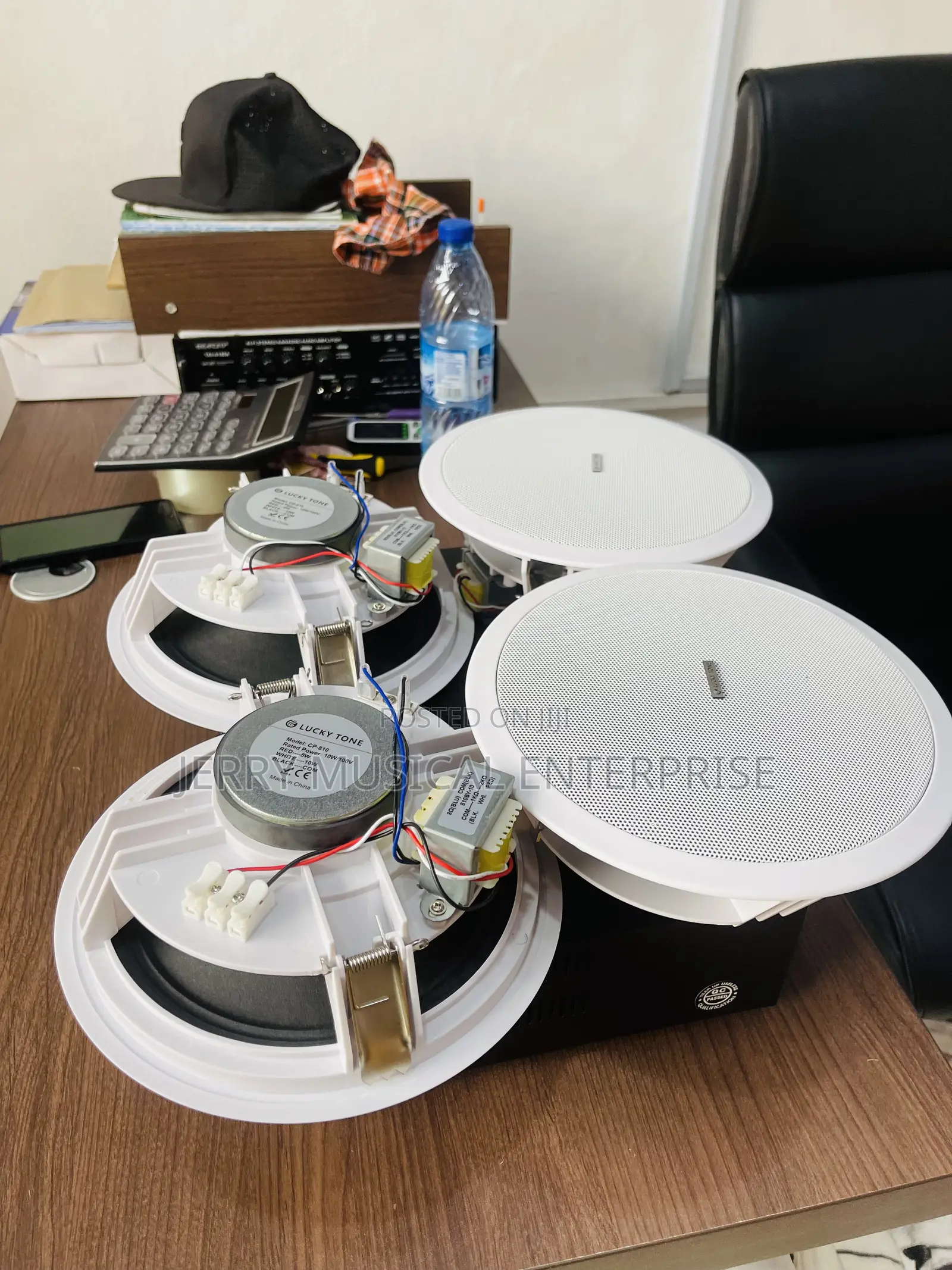 High Quality Ceiling Speakers With Amplifier