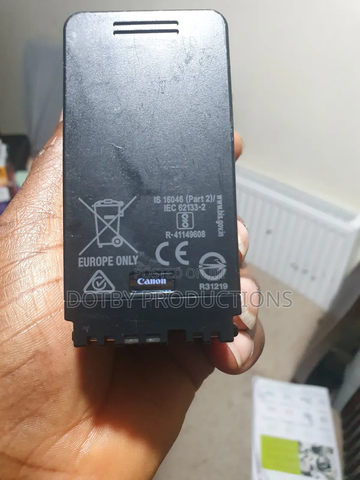 Canon BP-A60 6200mah 90wh for C200, C300 Ii, C500, C70