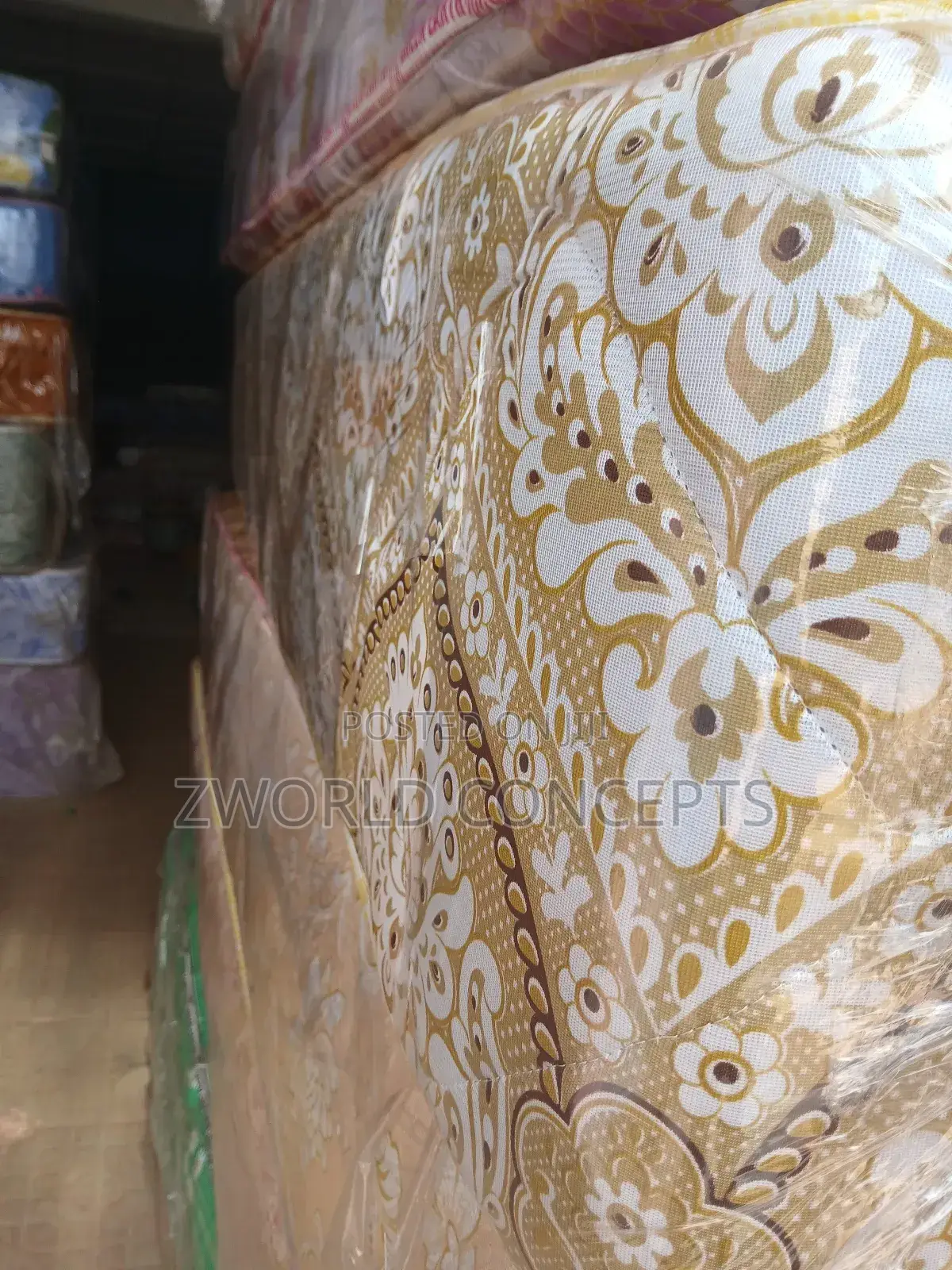 6by6by 18 Inches Semi Orthopaedic Mattress