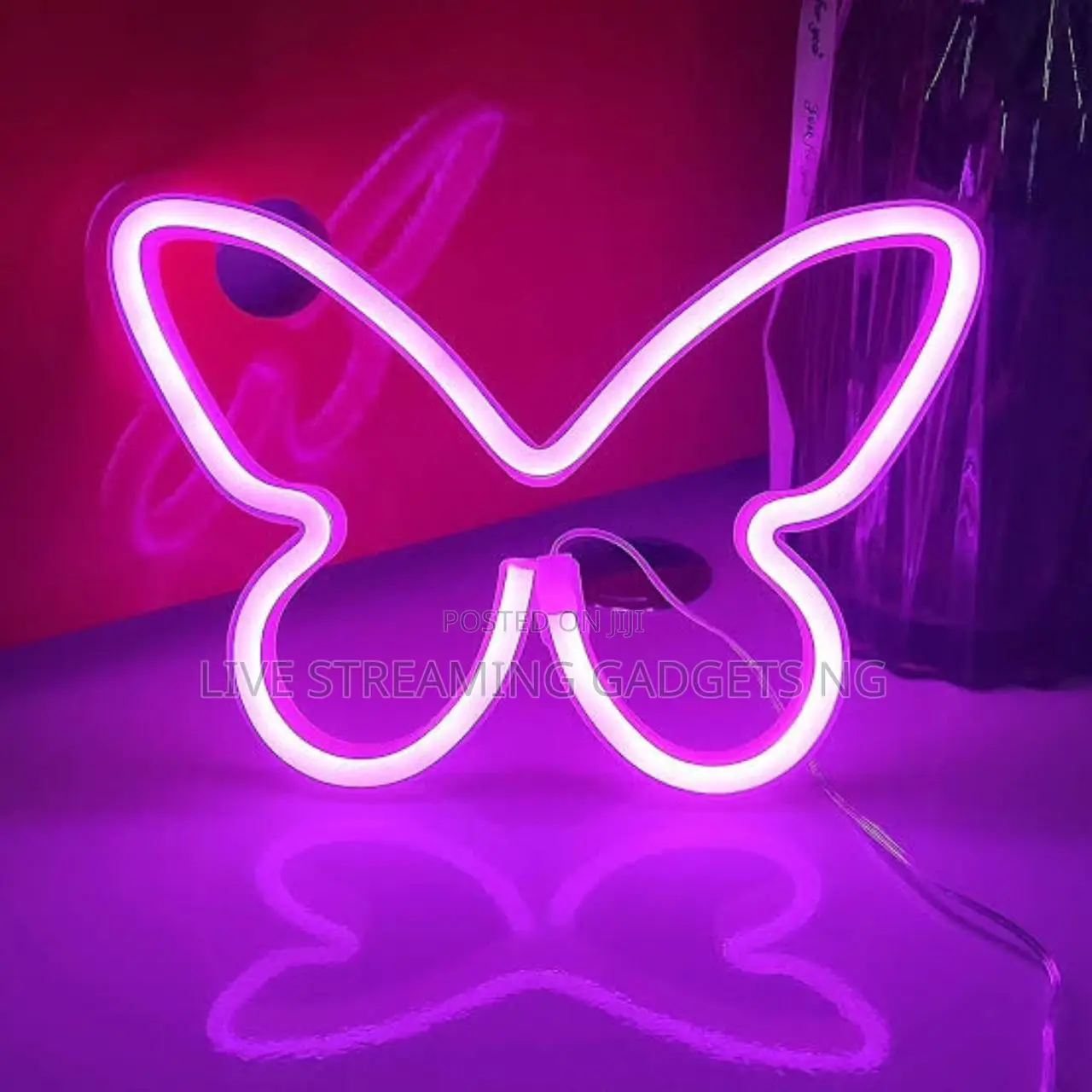 Butterfly Usb Neon Sign LED Light Wall Decor