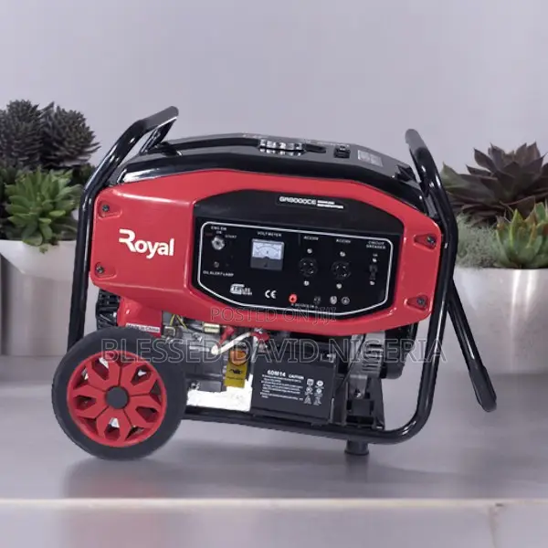 Royal GR8000CE, 5.5KVA Key Start Generator