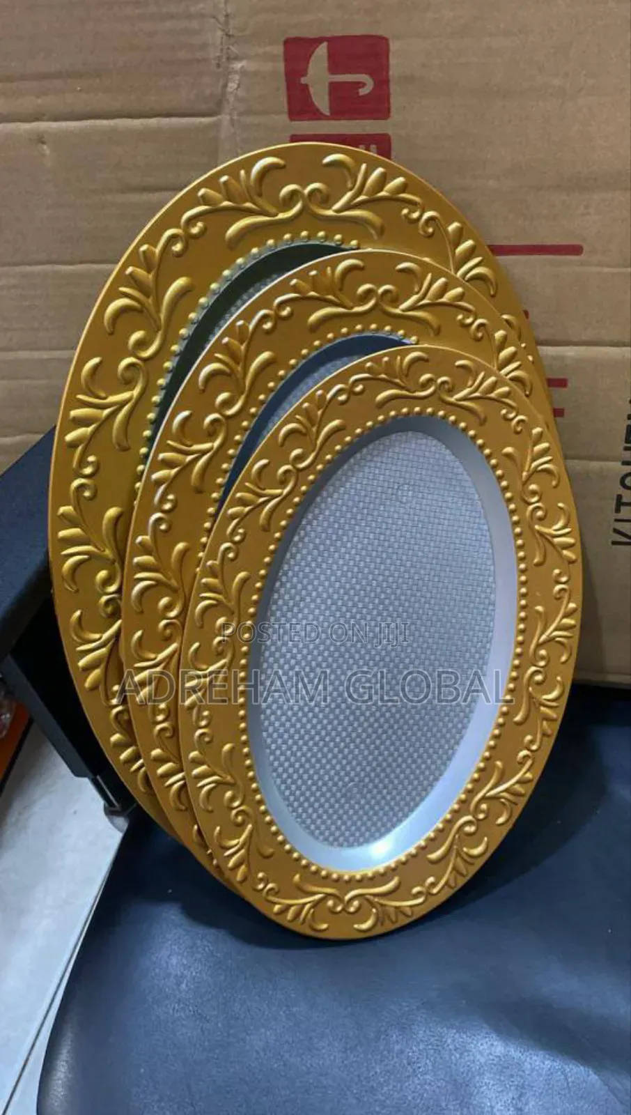 3 In1 Oval Serving Trays