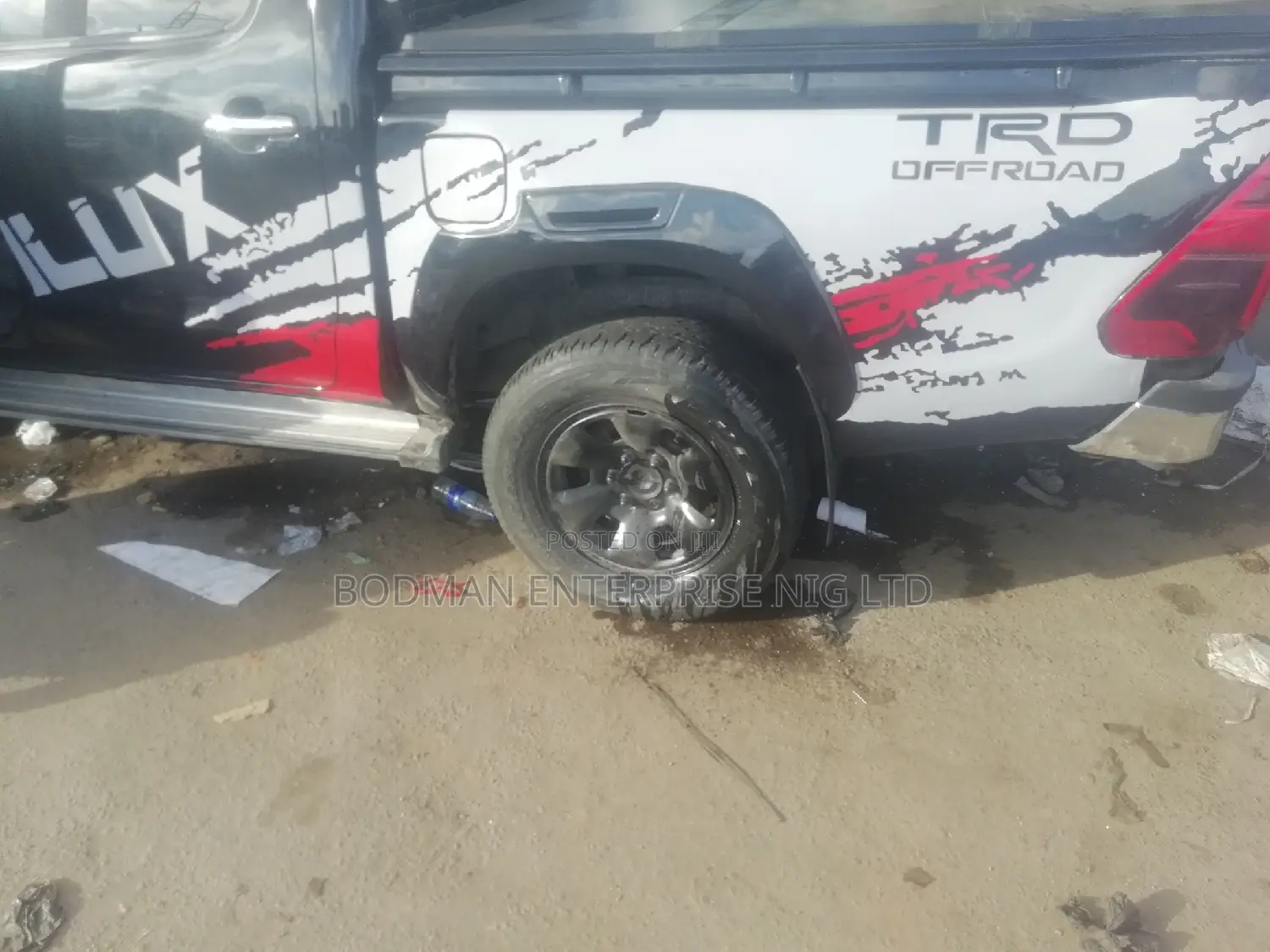 Hilux Body Sticker TRD 2023 Model ____-