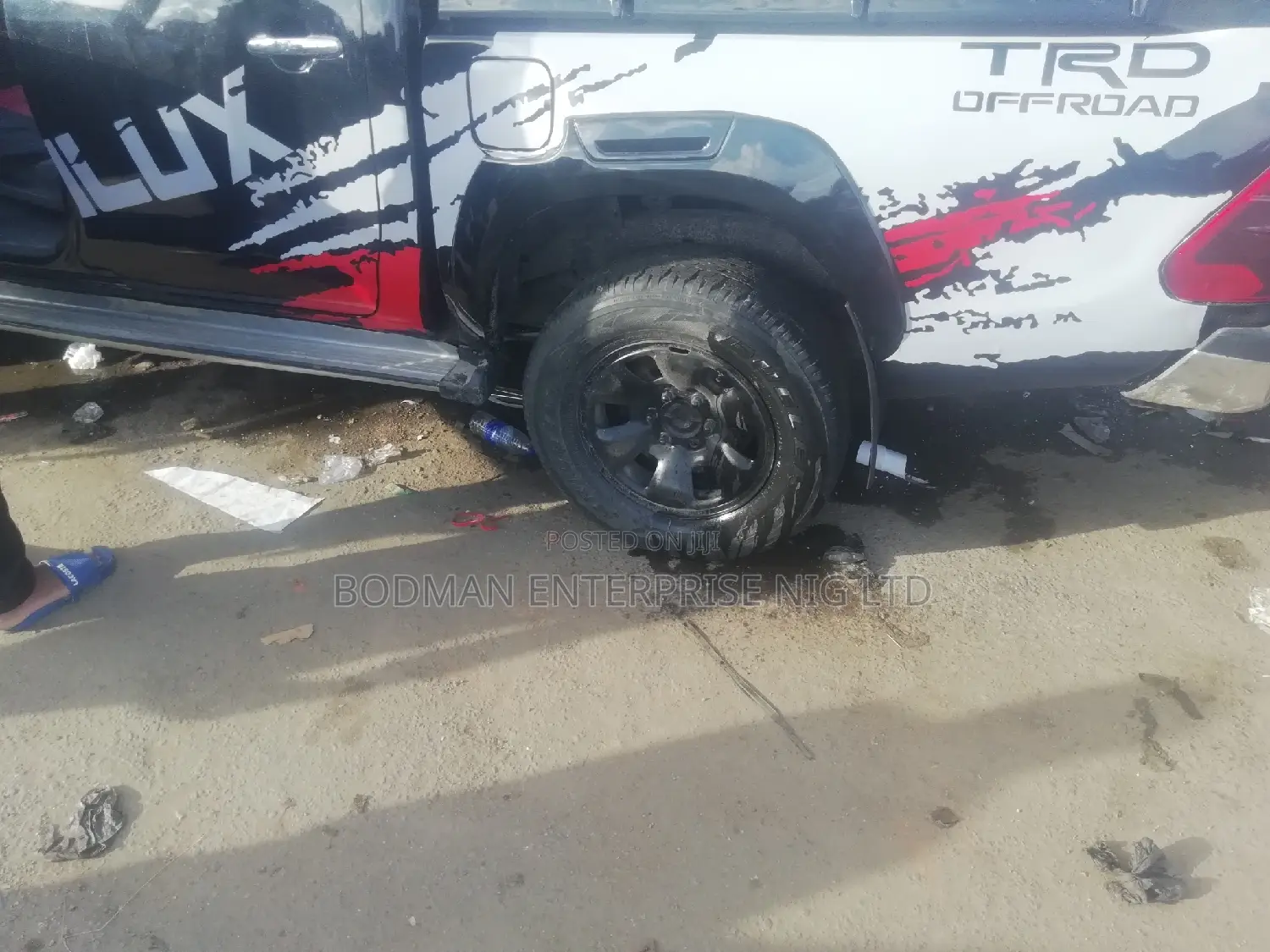 Hilux Body Sticker TRD 2023 Model ____-
