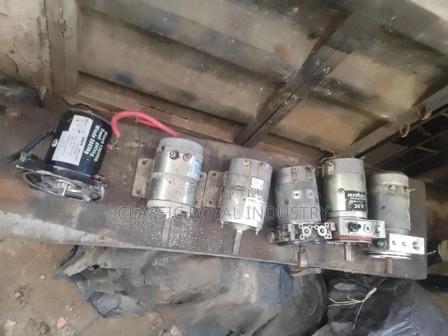 Europe Used DC Motor 3 HP 4 HP