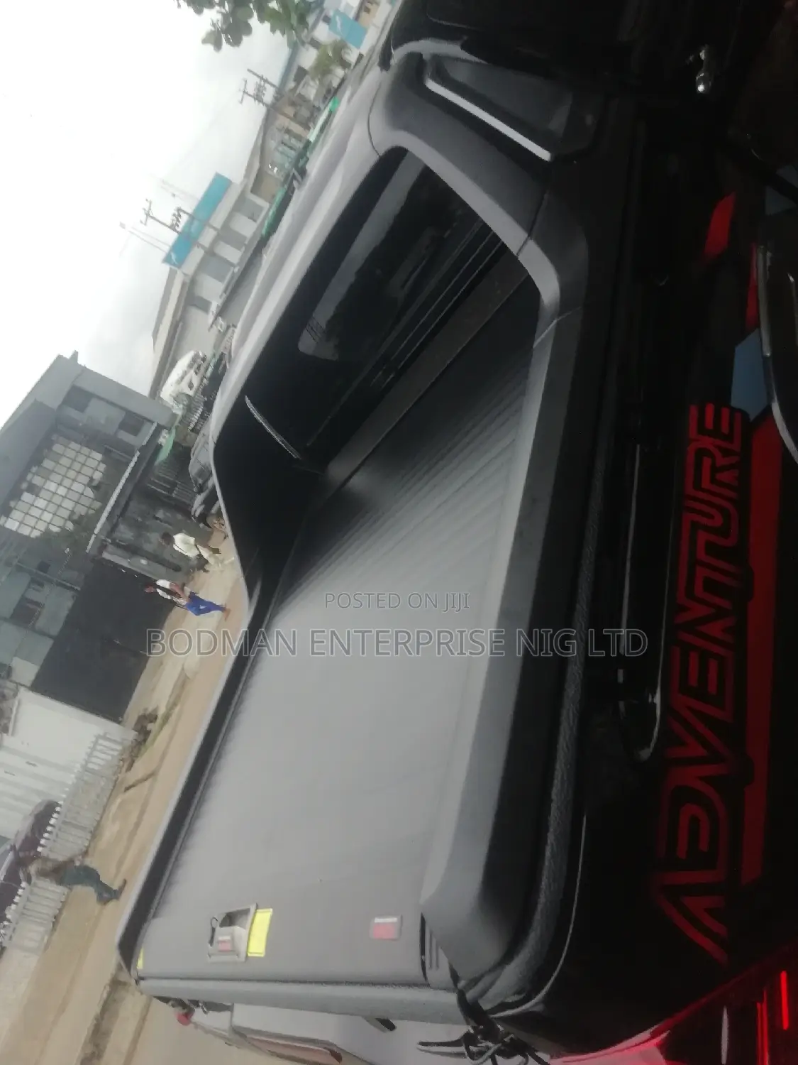 Toyota Hilux Rolling Boot Cover With Complete TRD Spoiler -: