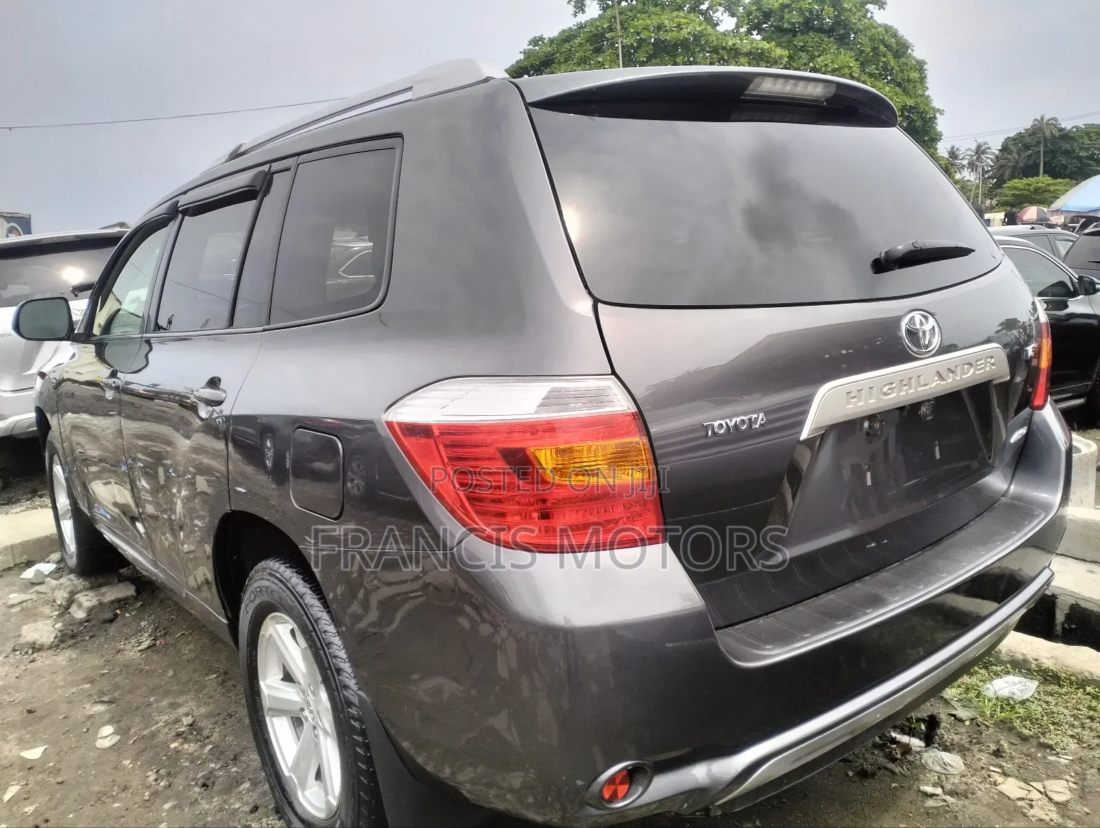 Toyota Highlander Limited 2010 Gray