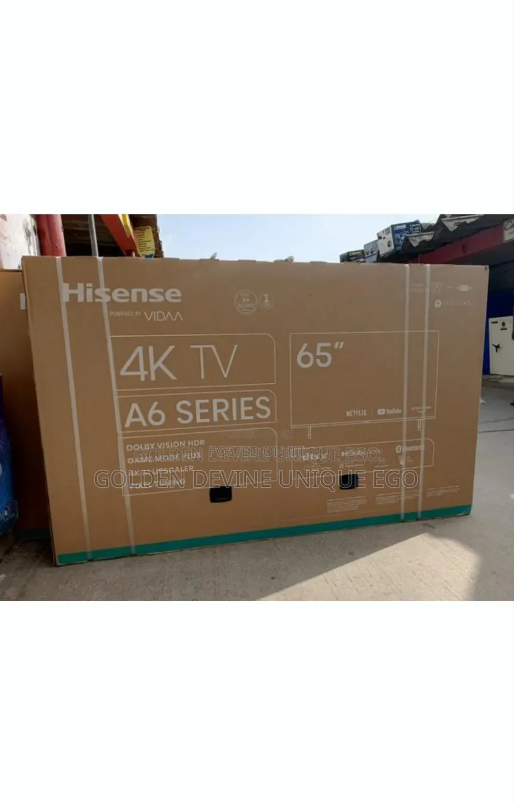 Hisence 65 Inches Tv