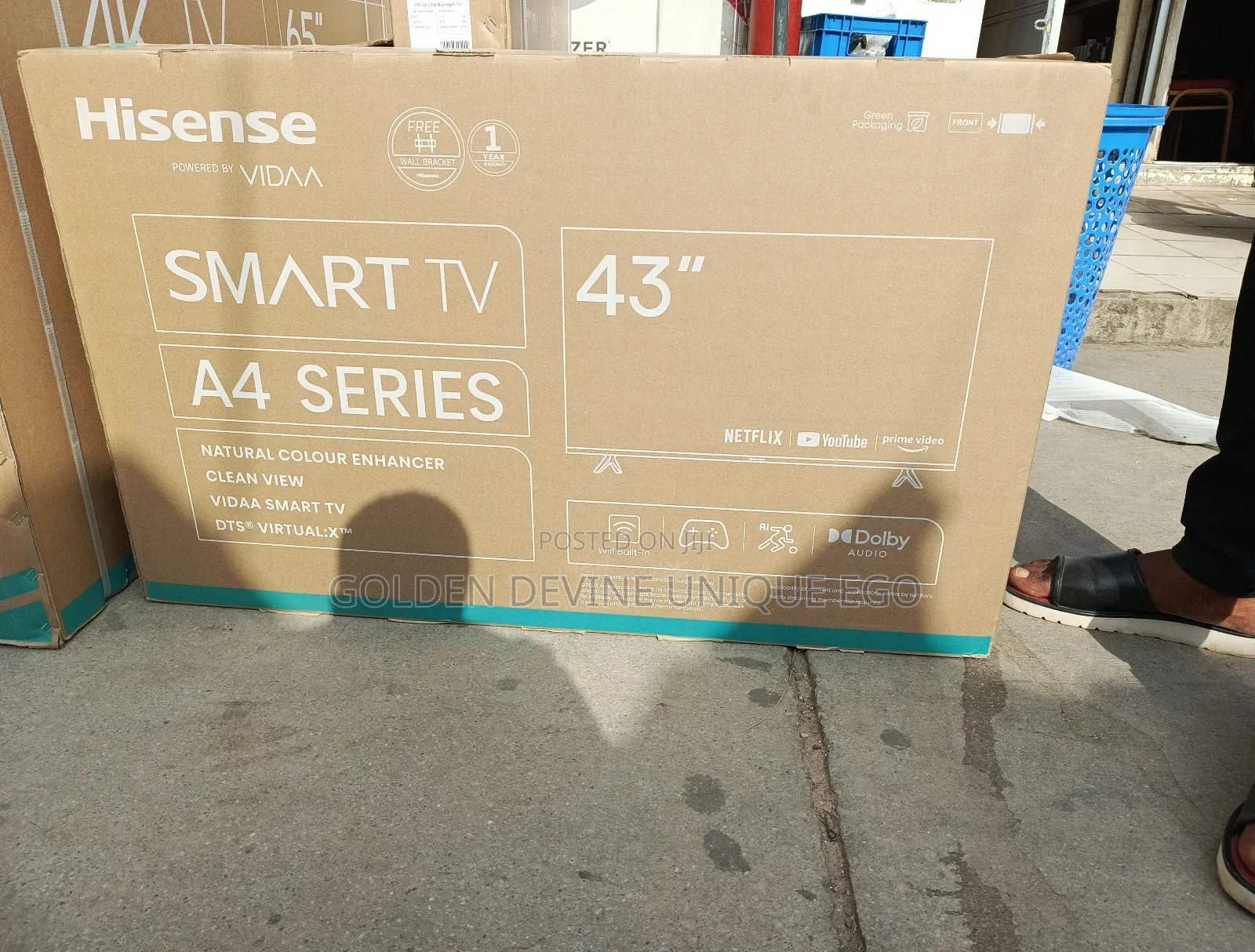 Hisence 43 Inches Smart Tv