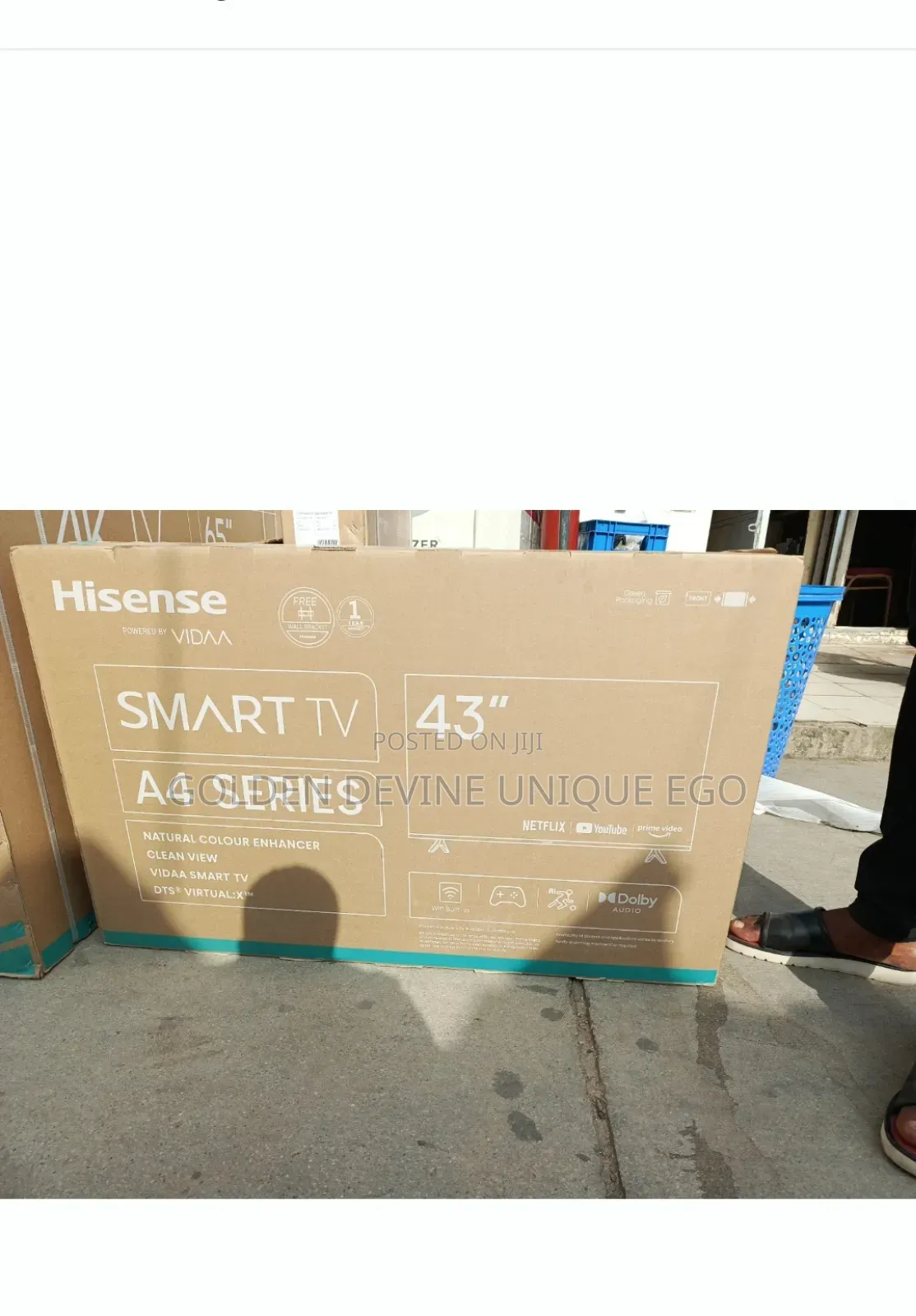 Hisence 43 Inches Smart Tv