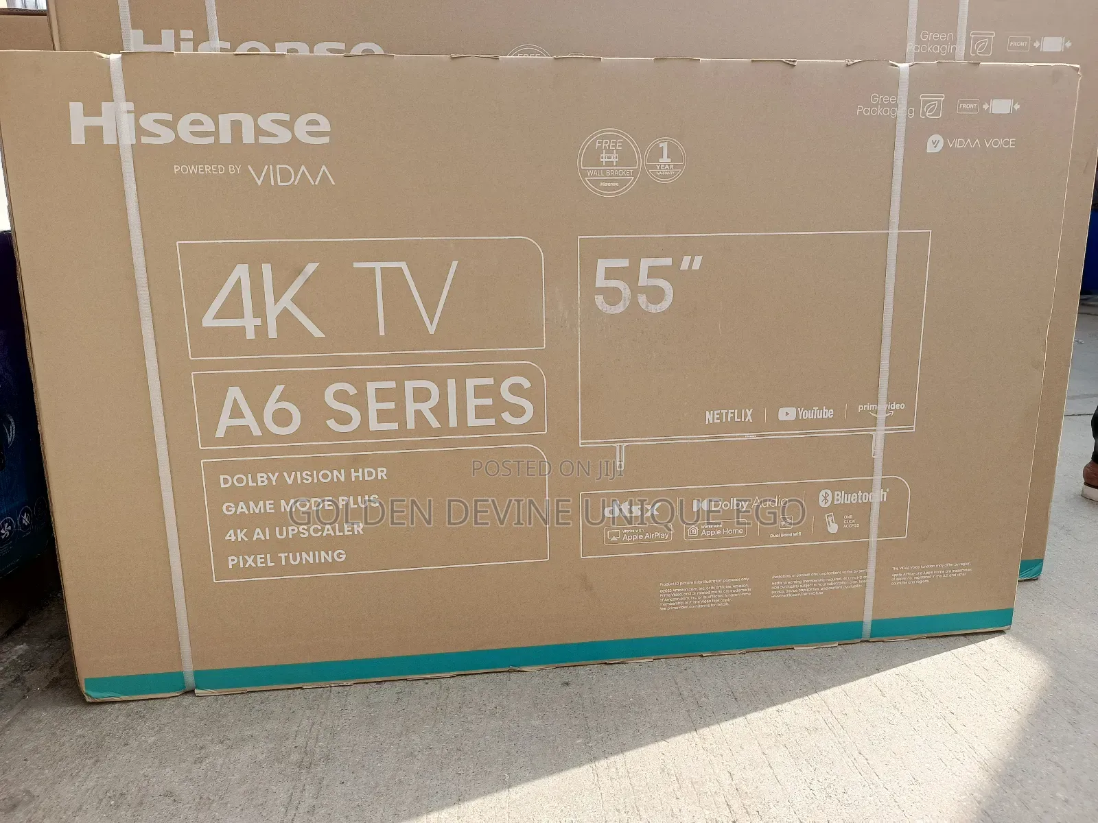 Hisence 55 Inches Smart Tv