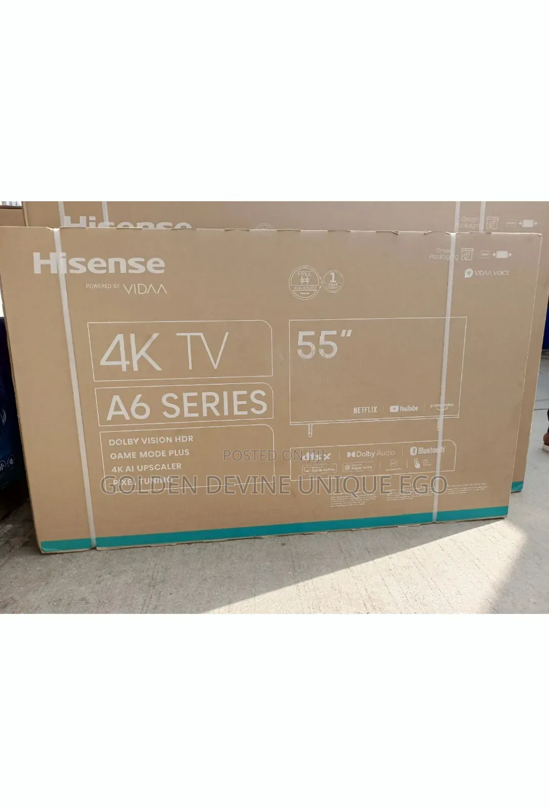Hisence 55 Inches Smart Tv