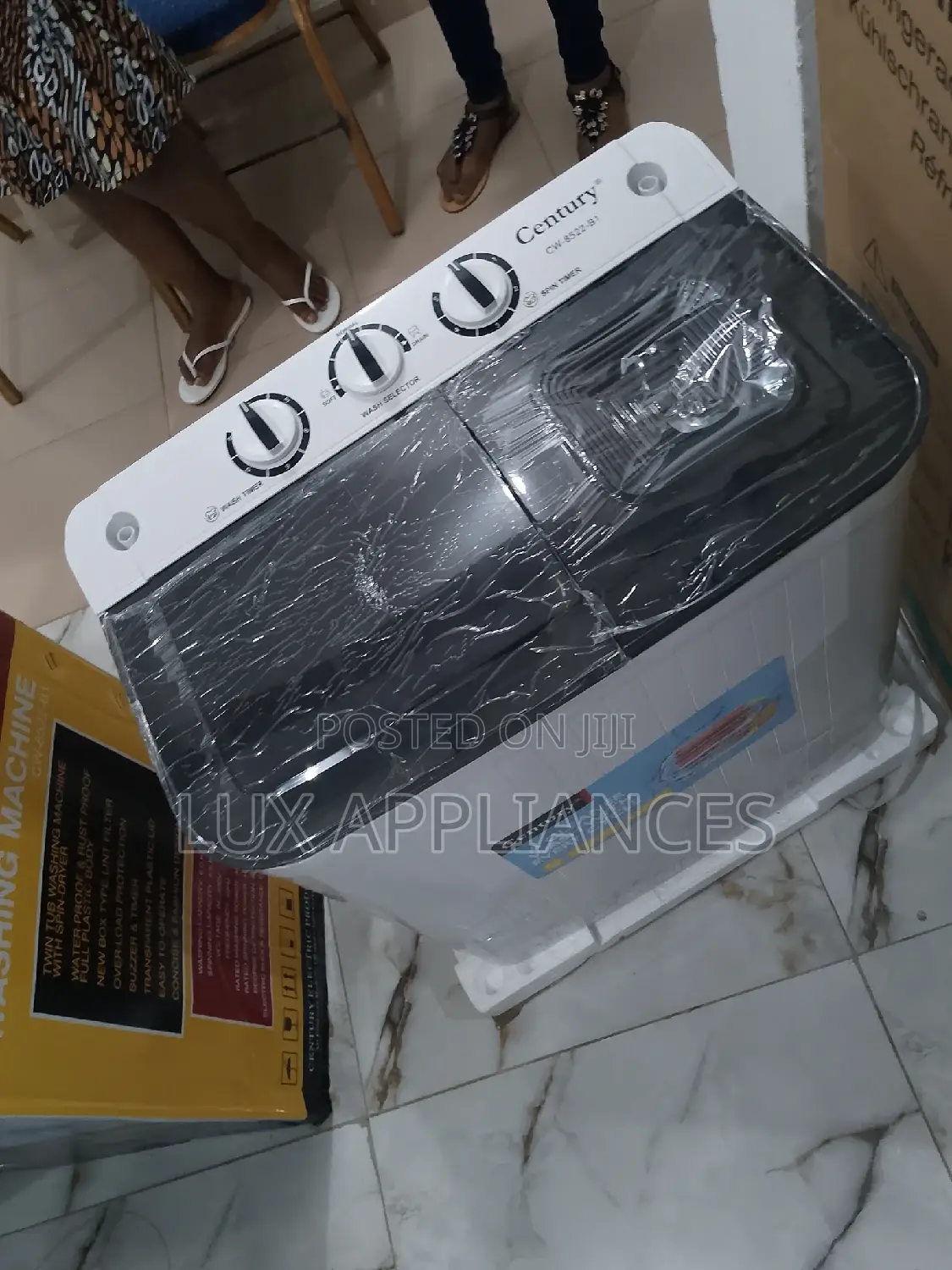 Low Noise Century 6kg Wash and Spin Manual Washing Machine