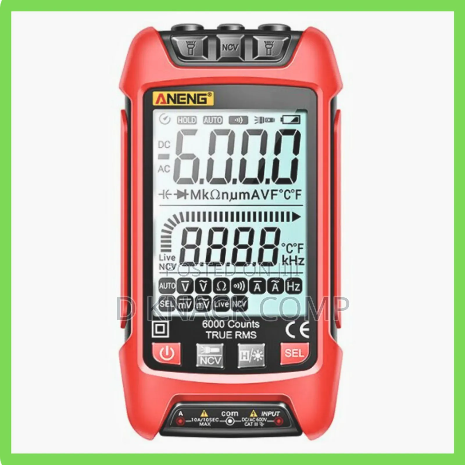 Sz02 Smart Digital Multimeter Auto Range 9999 Counts