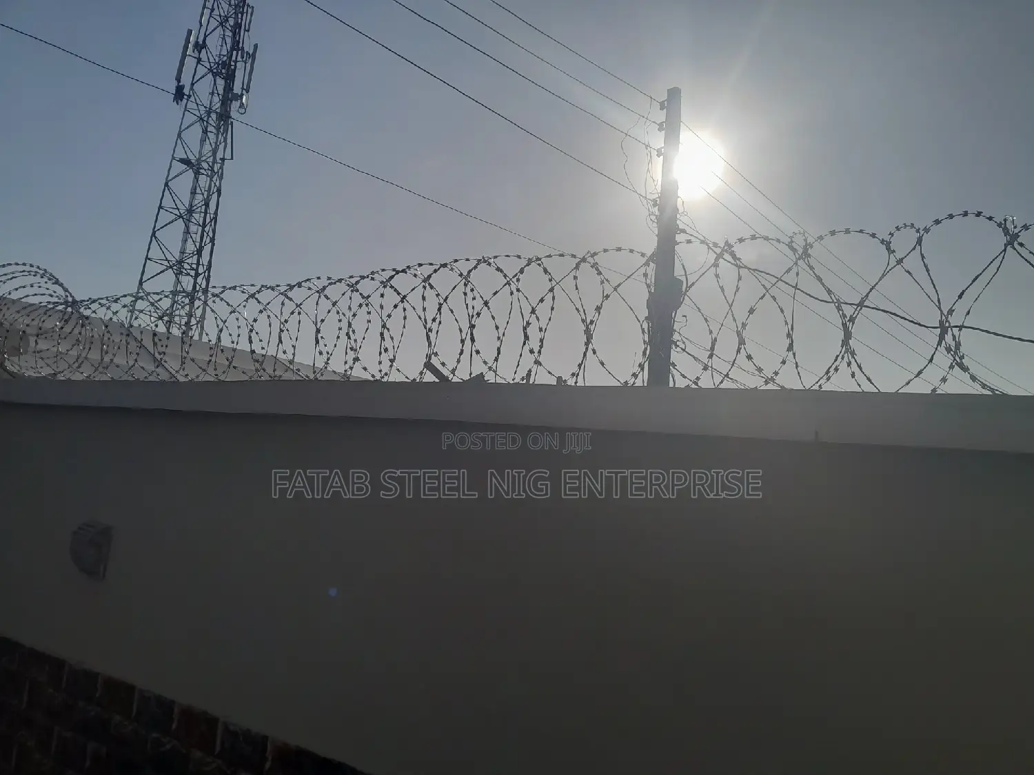 Hot Dipped Galvanise Security Fence Wire