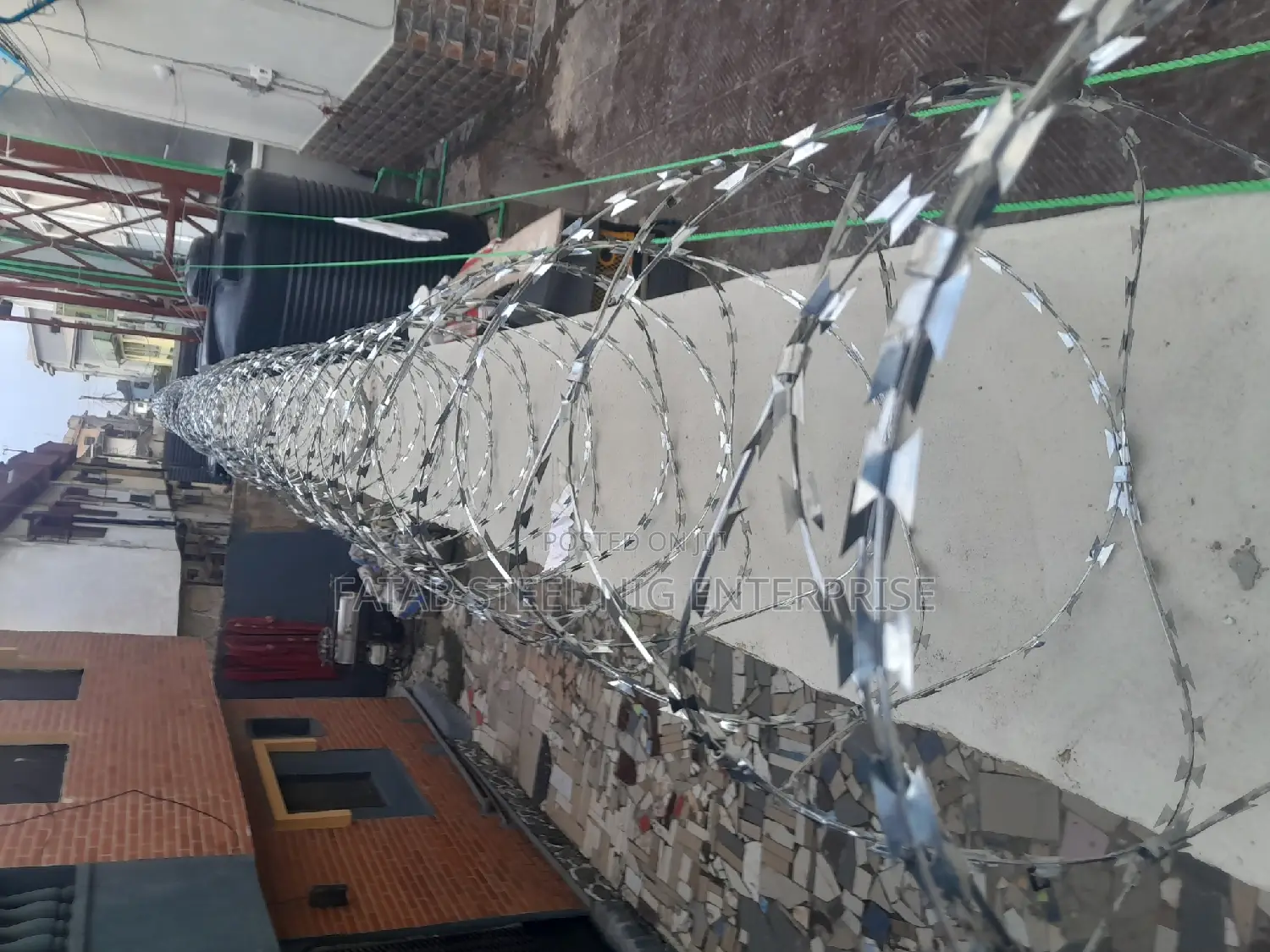 Hot Dipped Galvanise Security Fence Wire
