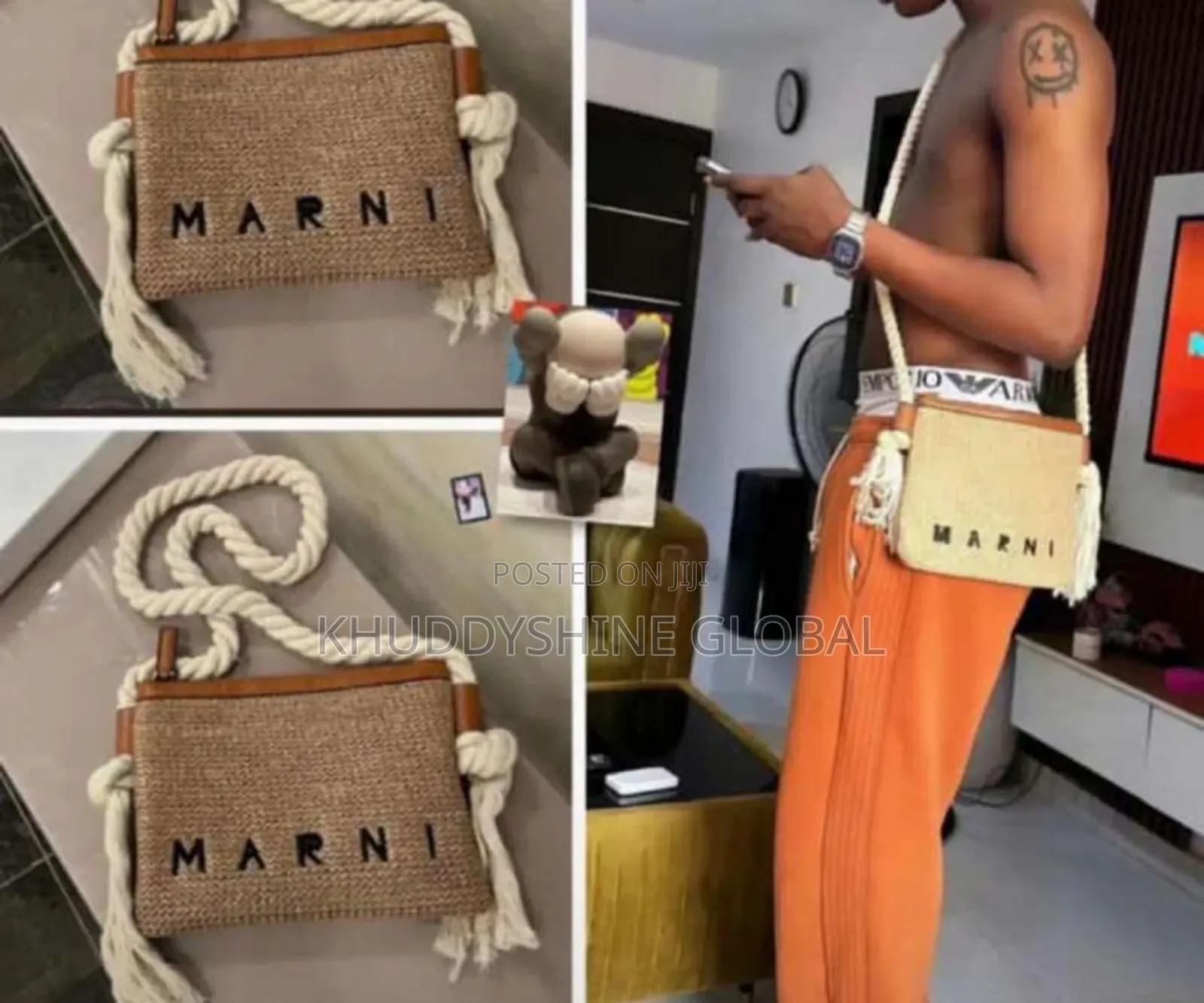 Top Notch Marni Side Bag , Available ,