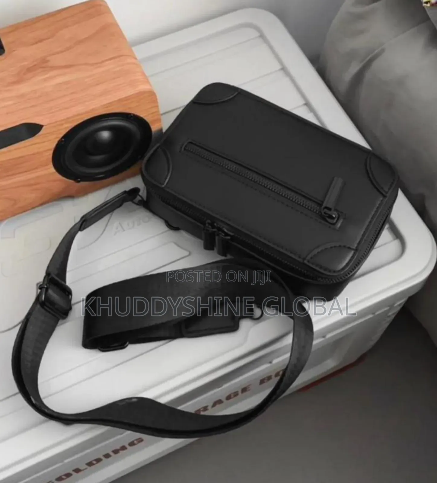 Monochrome Cross Body Unisex Bags