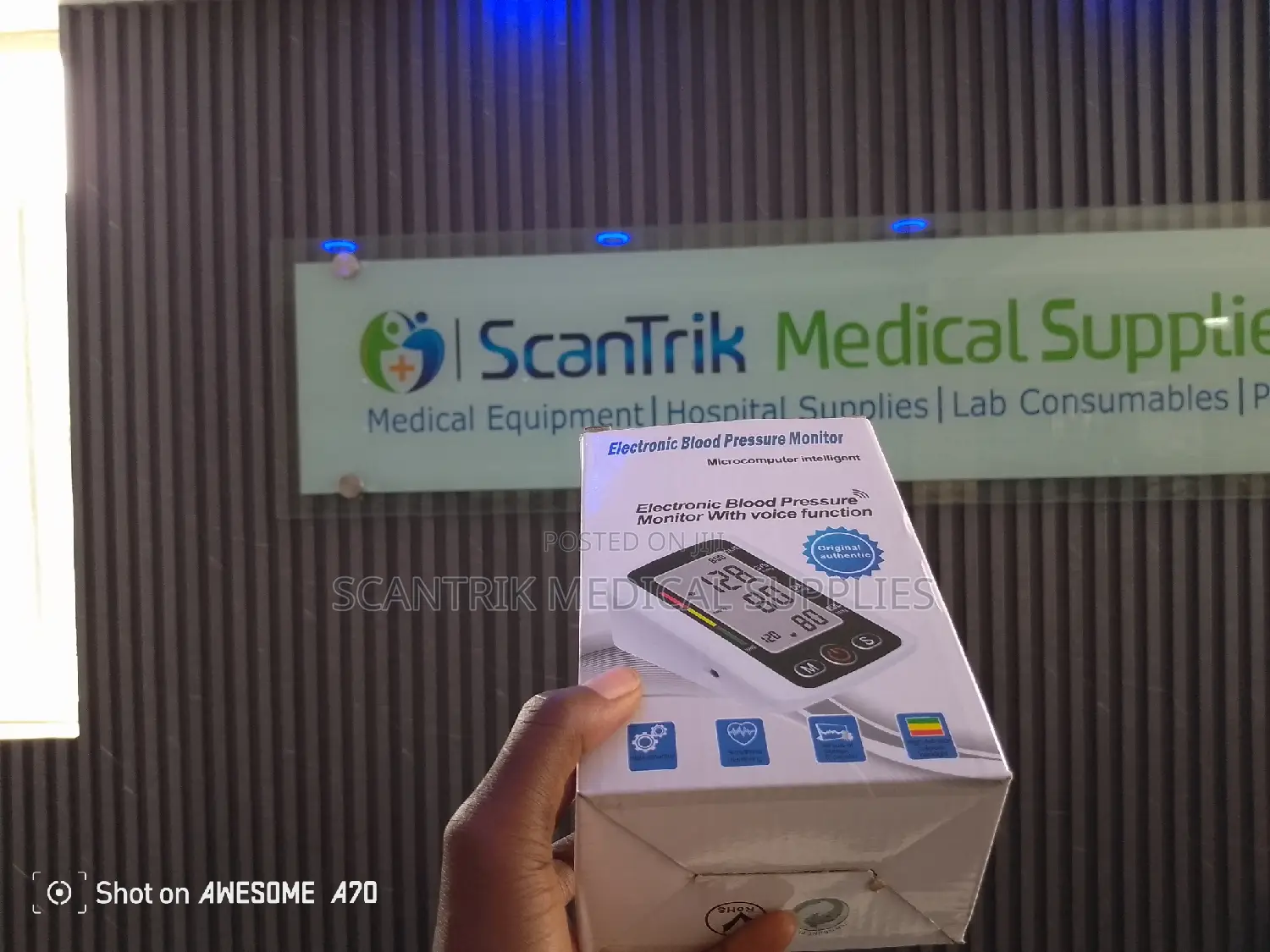 Digital Blood Pressure Monitor