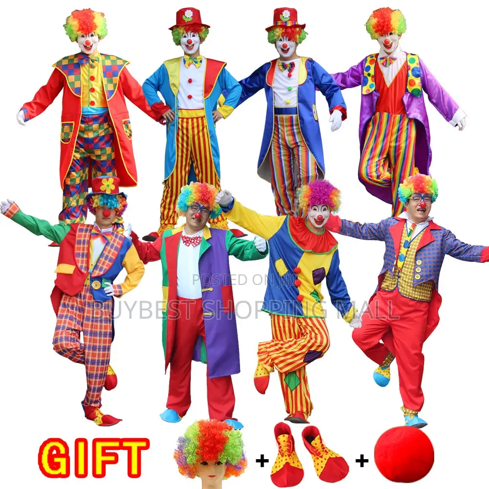 Halloween Adults Clown Costume