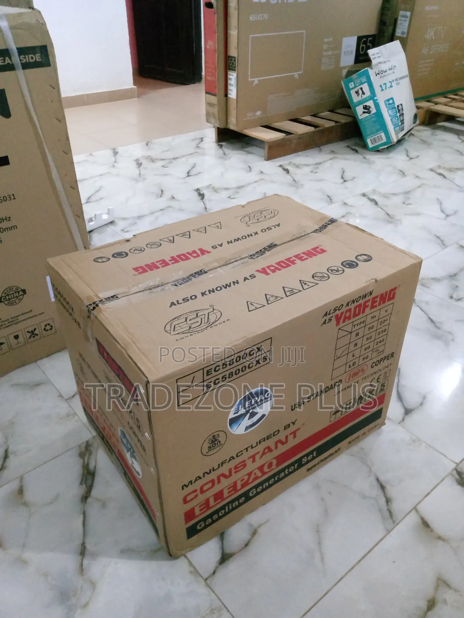 Cont Ant Elepaq 3.5kva Petrol Generator