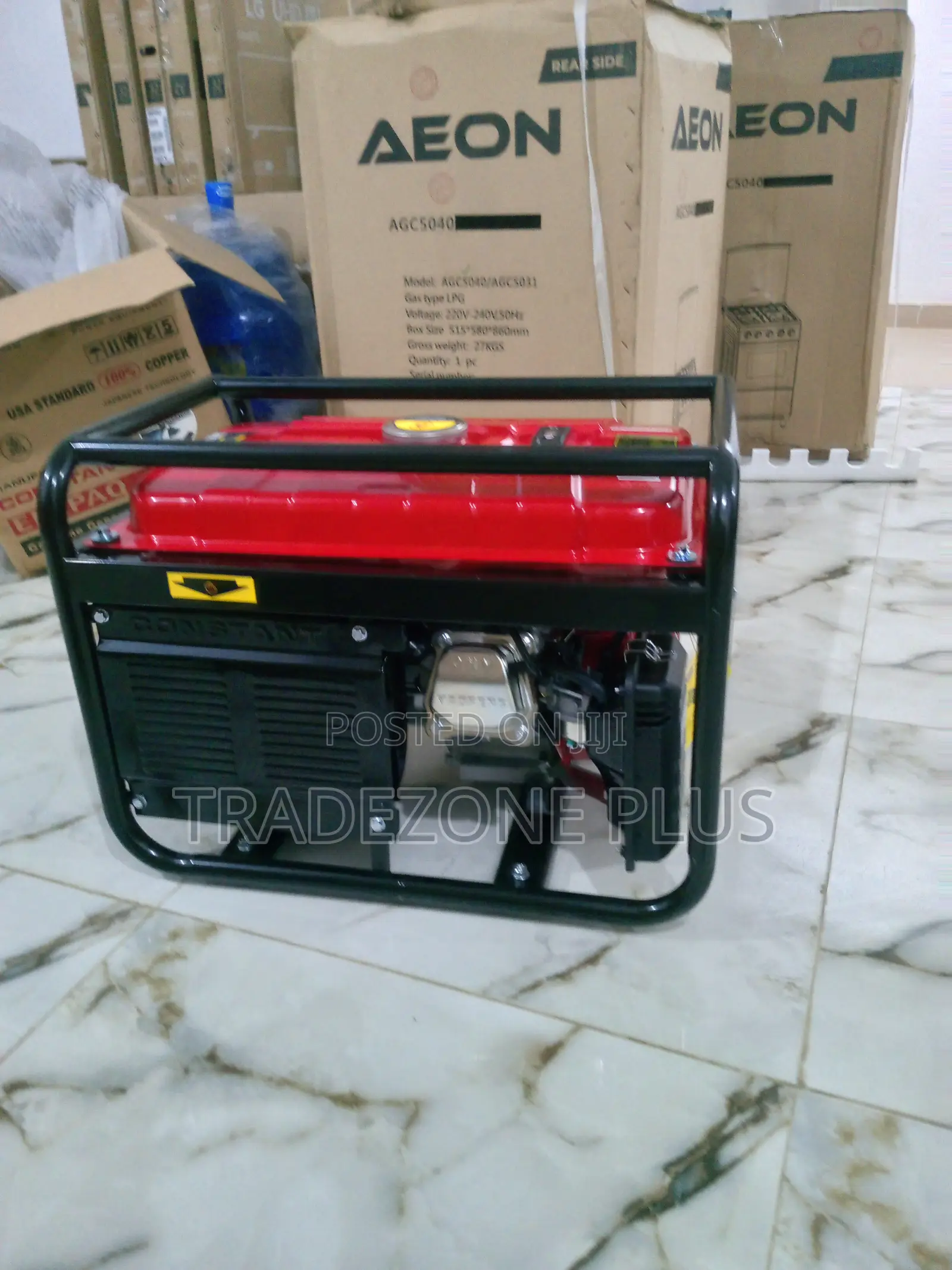 Pure Copper Manual 3.5kva Petrol Generator