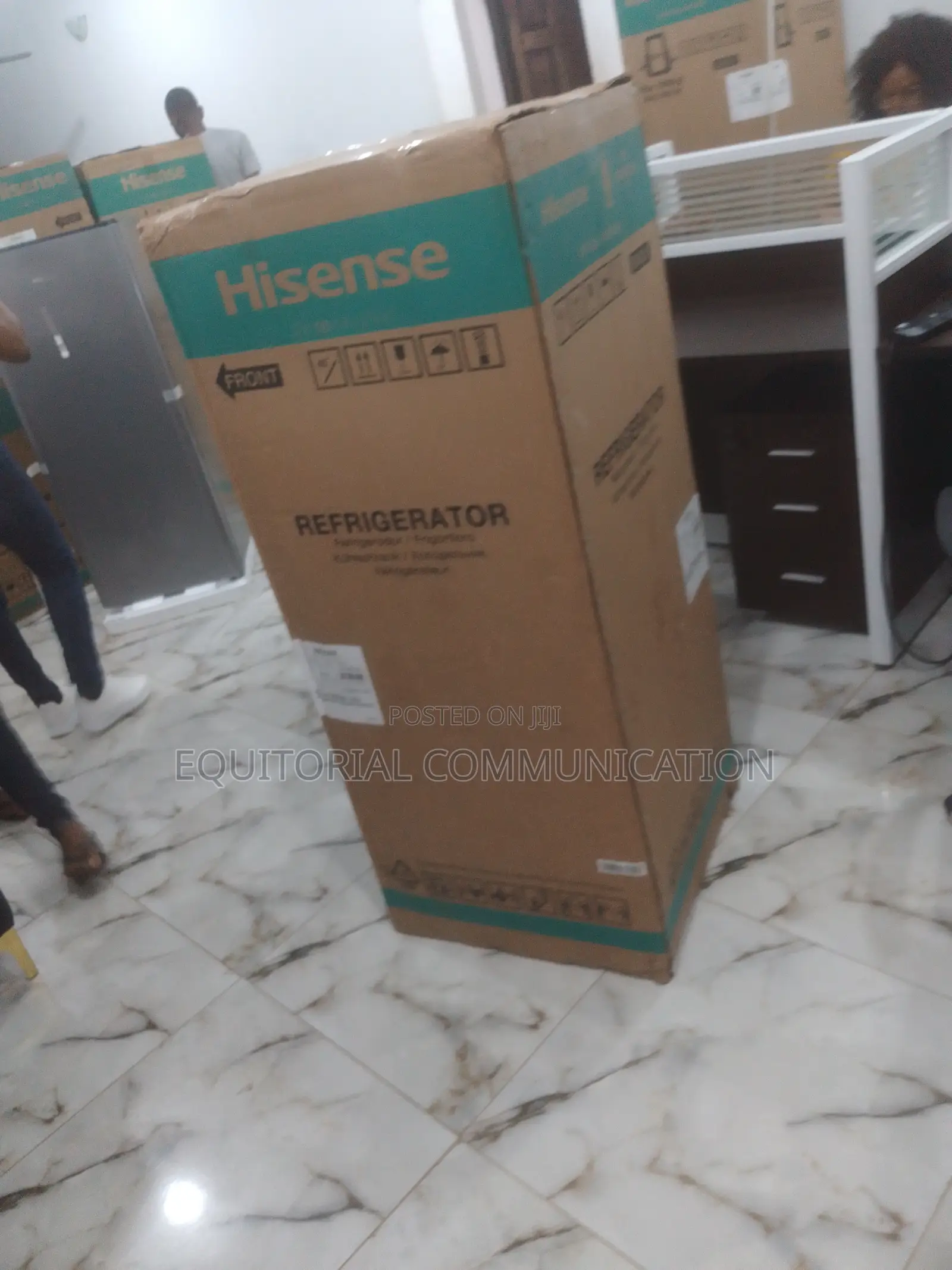 Hisense Double Door Rr2305 Refrigerator Silver