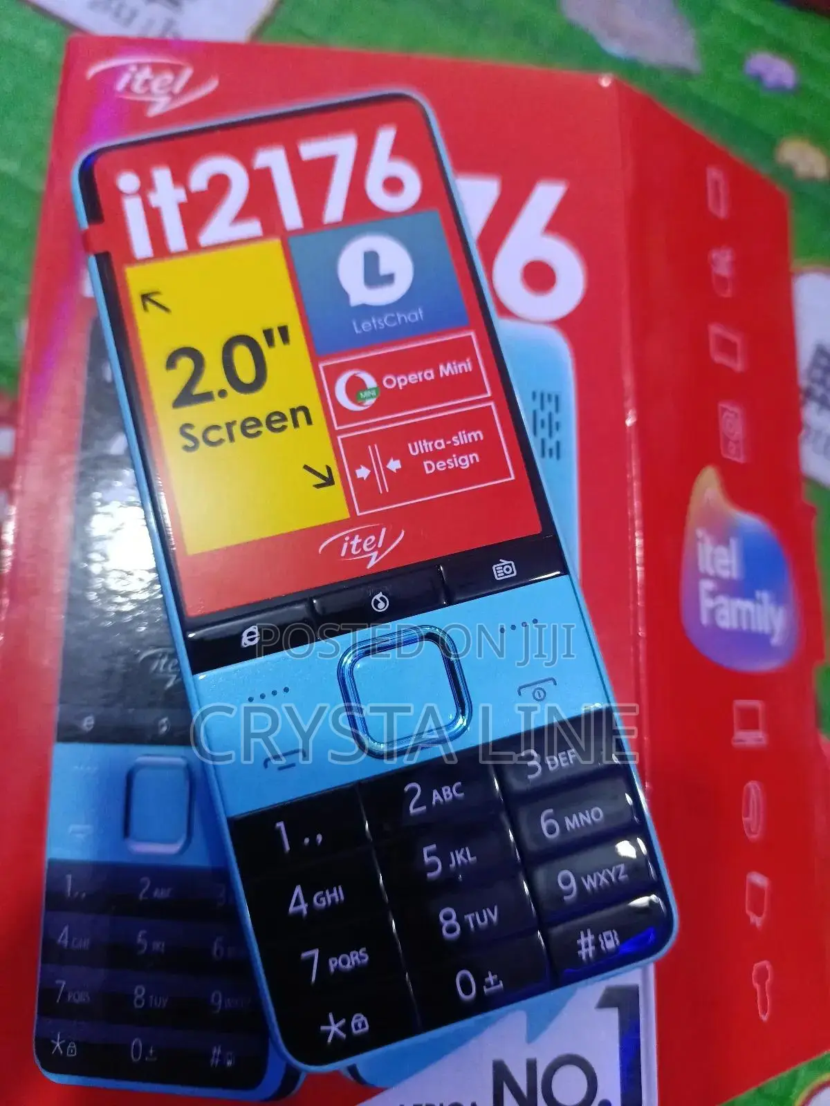 New Itel it2176 Blue