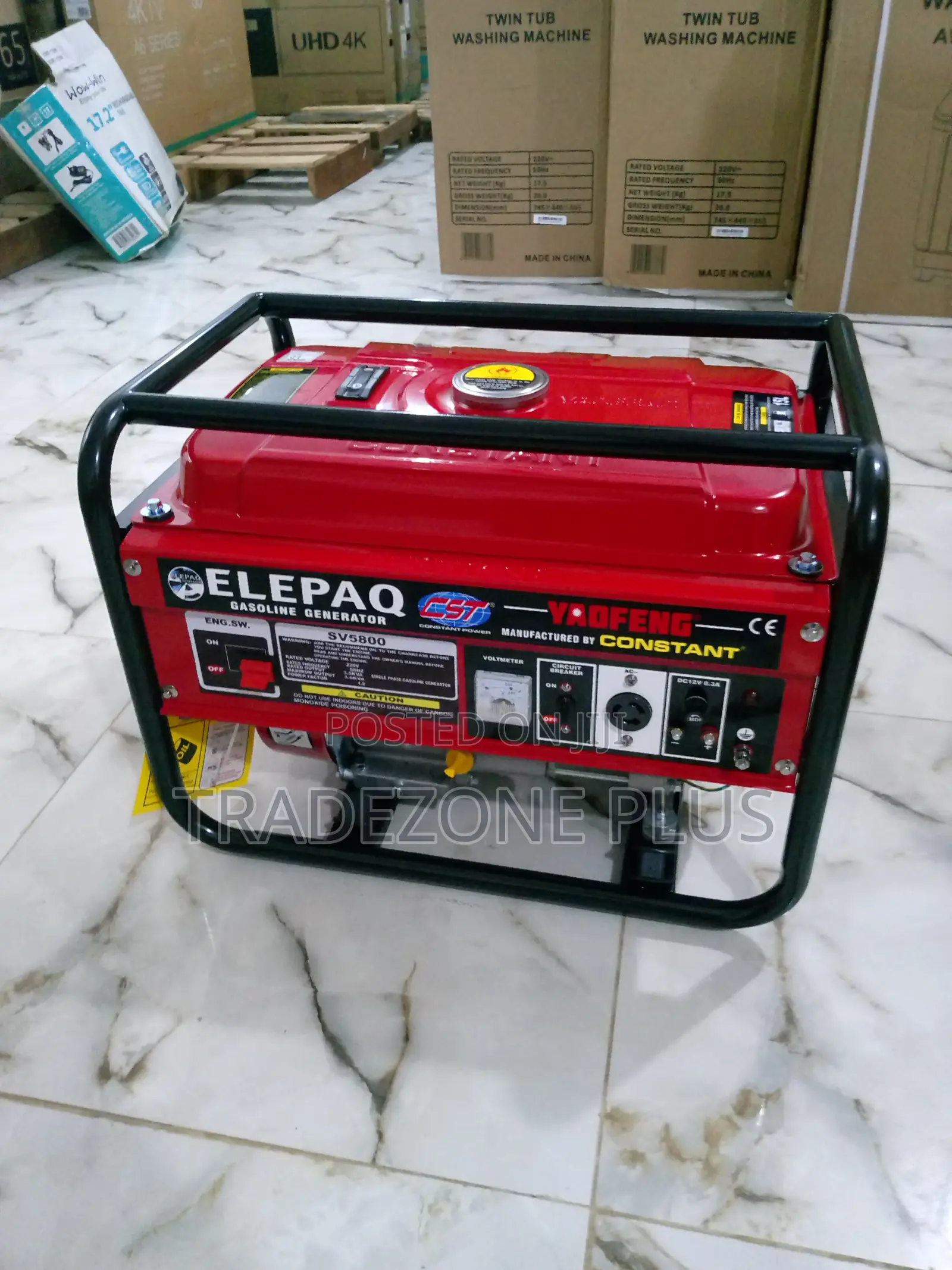 Effective Constant Elepaq 3.5kva Generator [Ec5800cx]