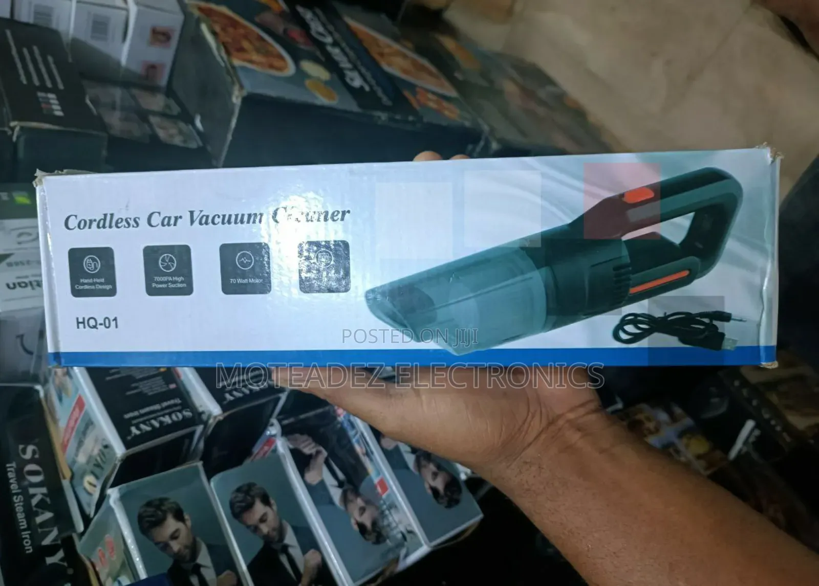 Rechargeable Handheld Cordless Car/Indoor Vacuum Cleaner