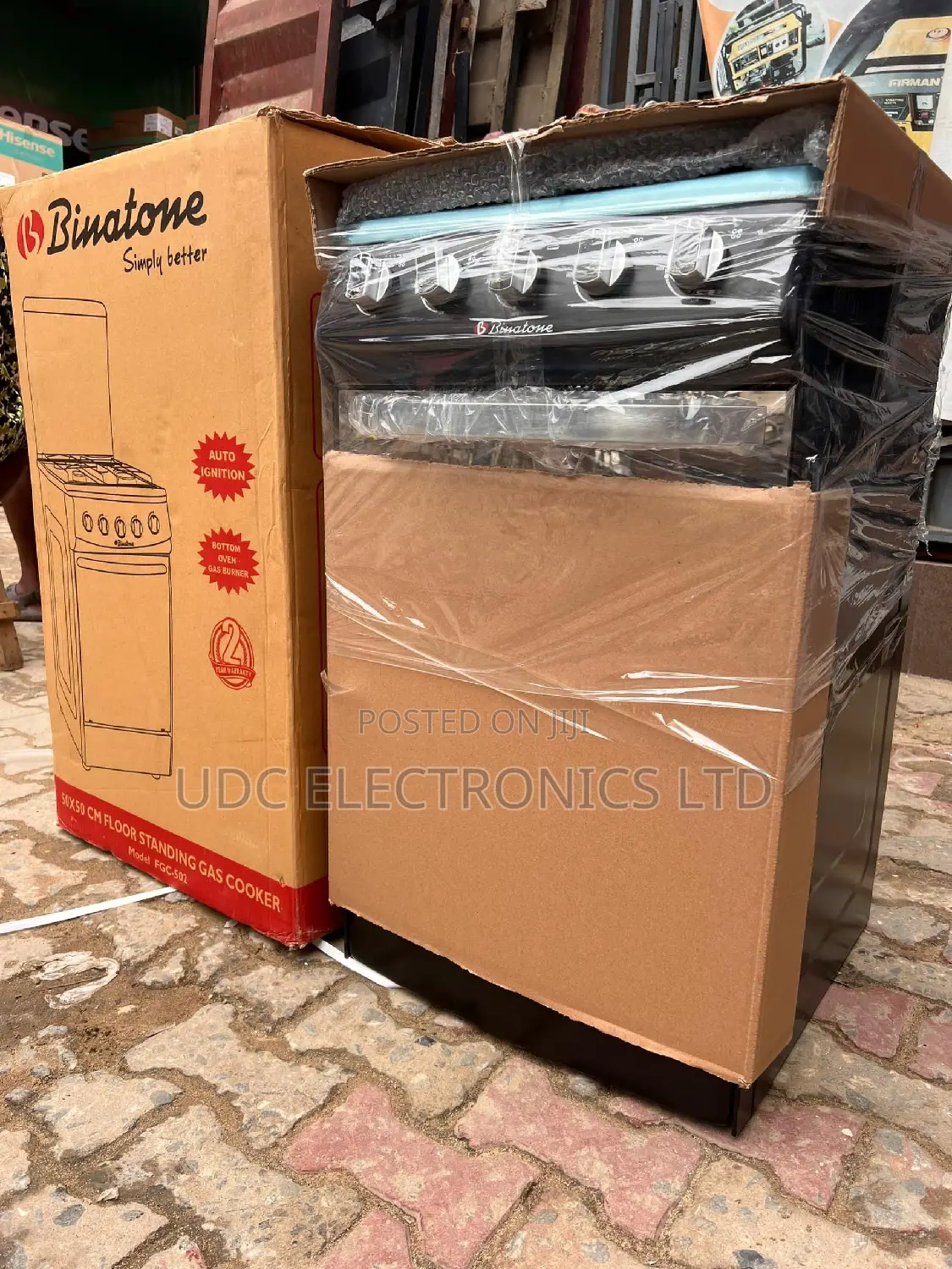 Original Binatone Floor Standing Gas Cooker