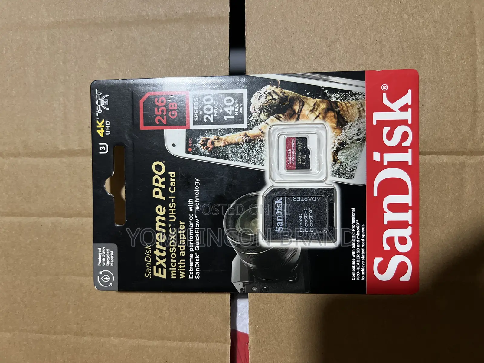 Sandisk Extreme PRO 256gb Microsdxc Uhs-I Card