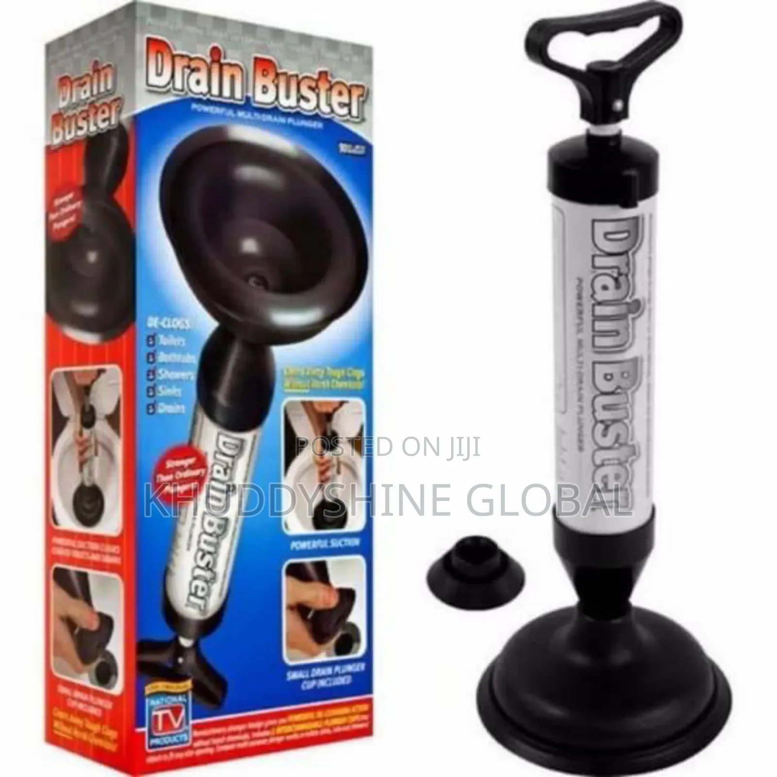 Drain Buster Powerful Plunger