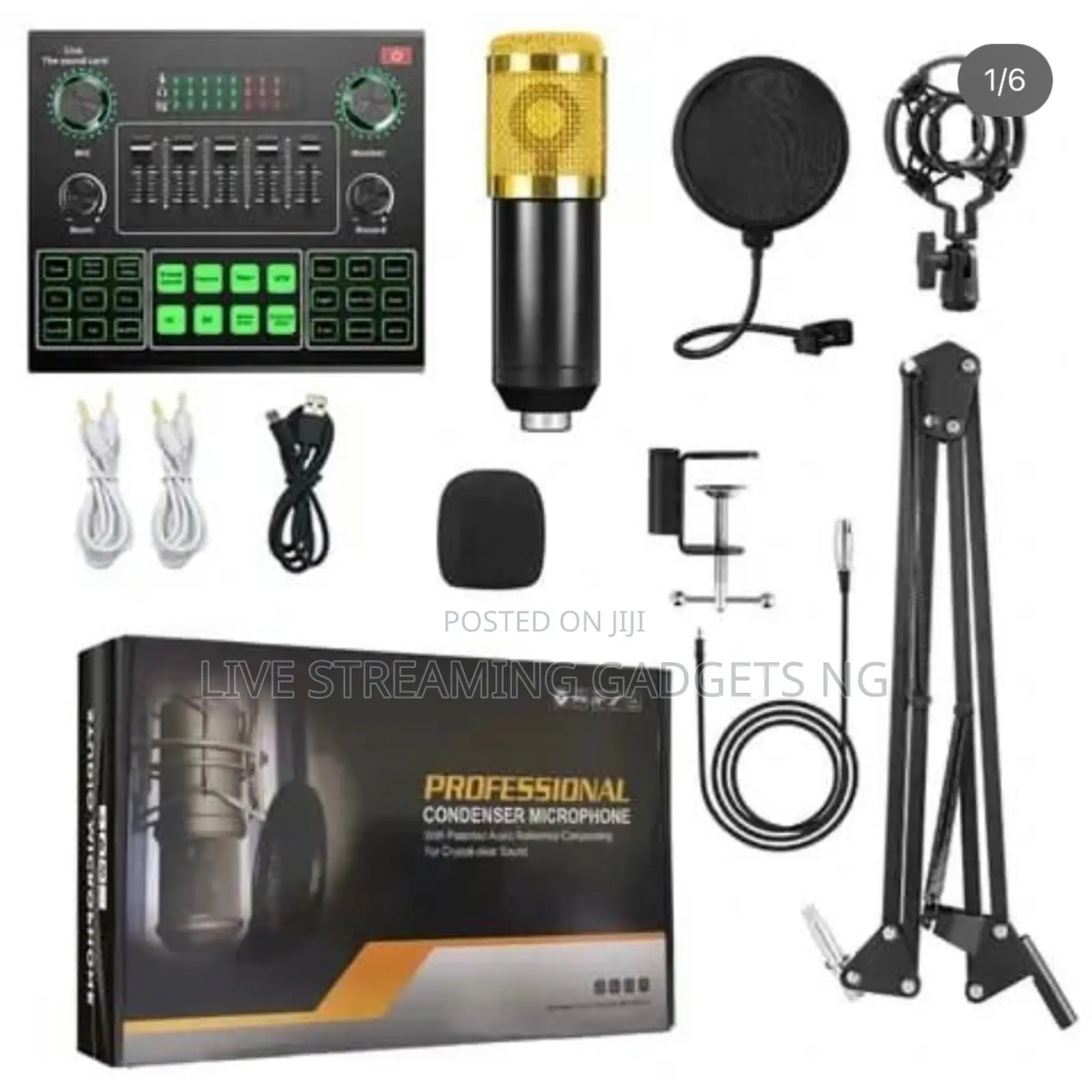 V9 Professional Live X Bm800 Soundcard